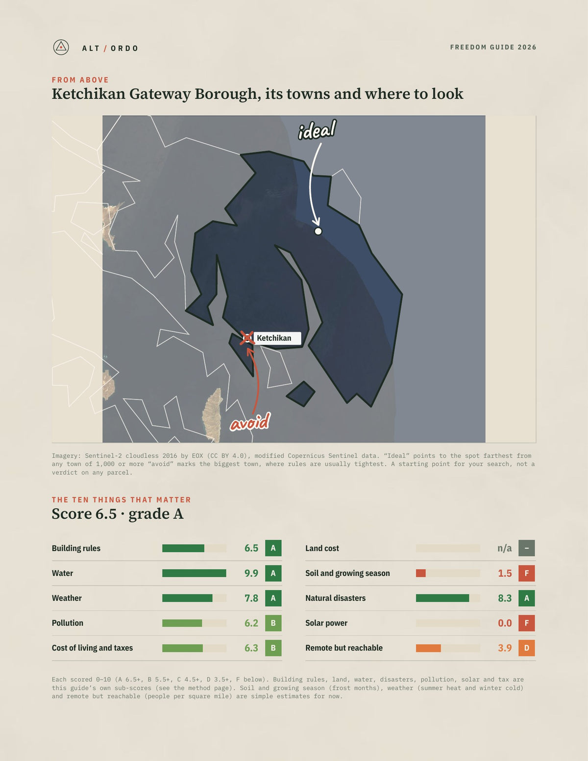 Ketchikan Gateway Borough, Alaska Off-Grid Guide 2026 from above