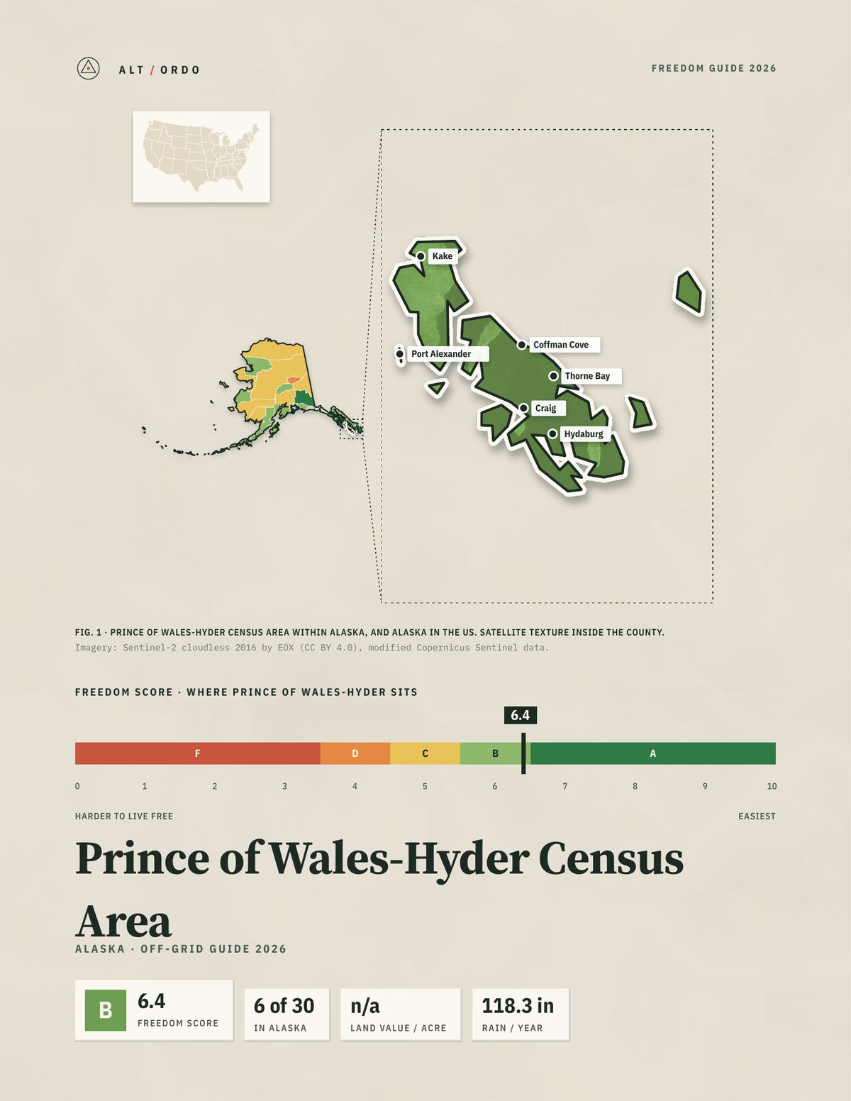 Prince of Wales-Hyder Census Area, Alaska Off-Grid Guide 2026