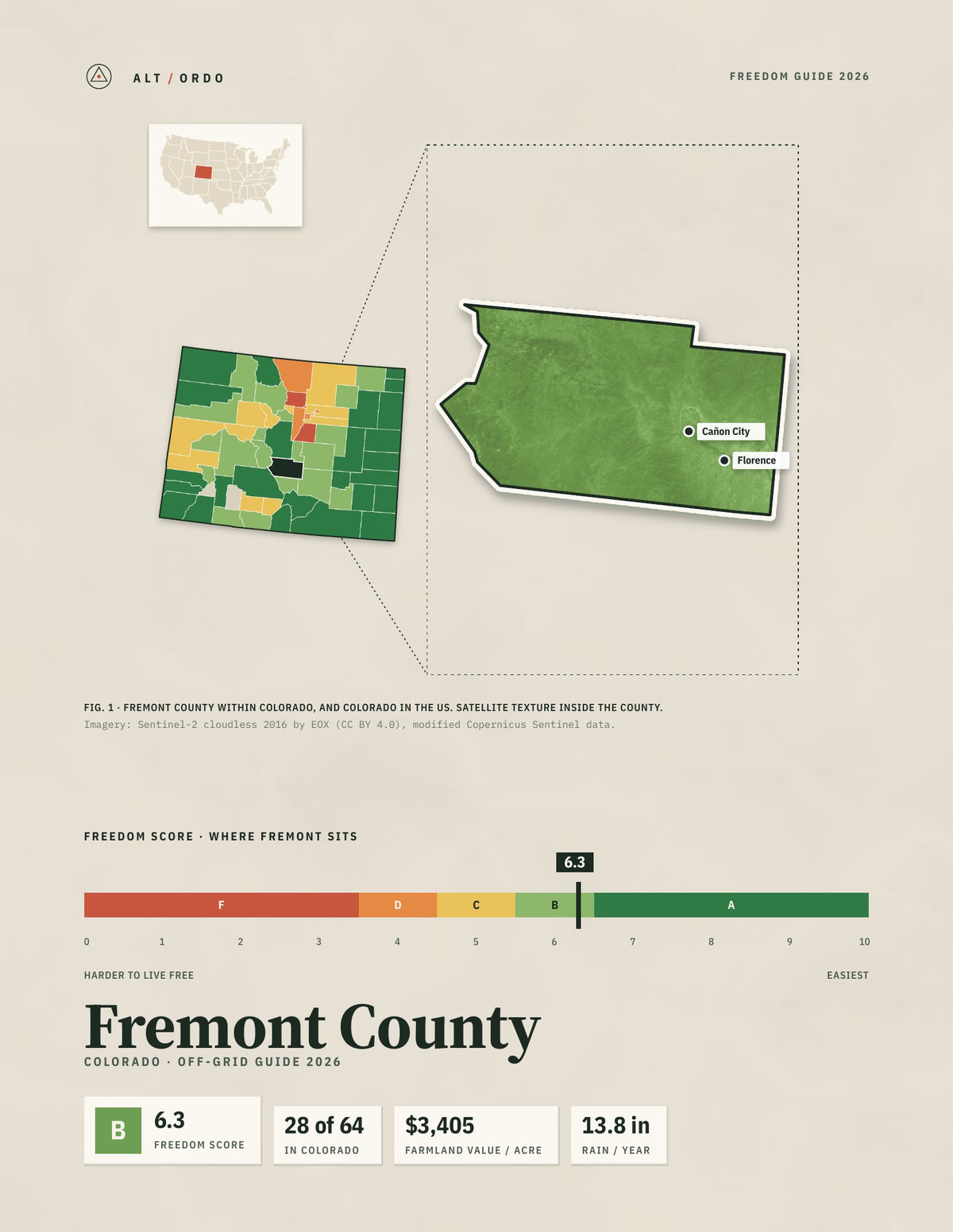 Fremont County, Colorado Off-Grid Guide 2026
