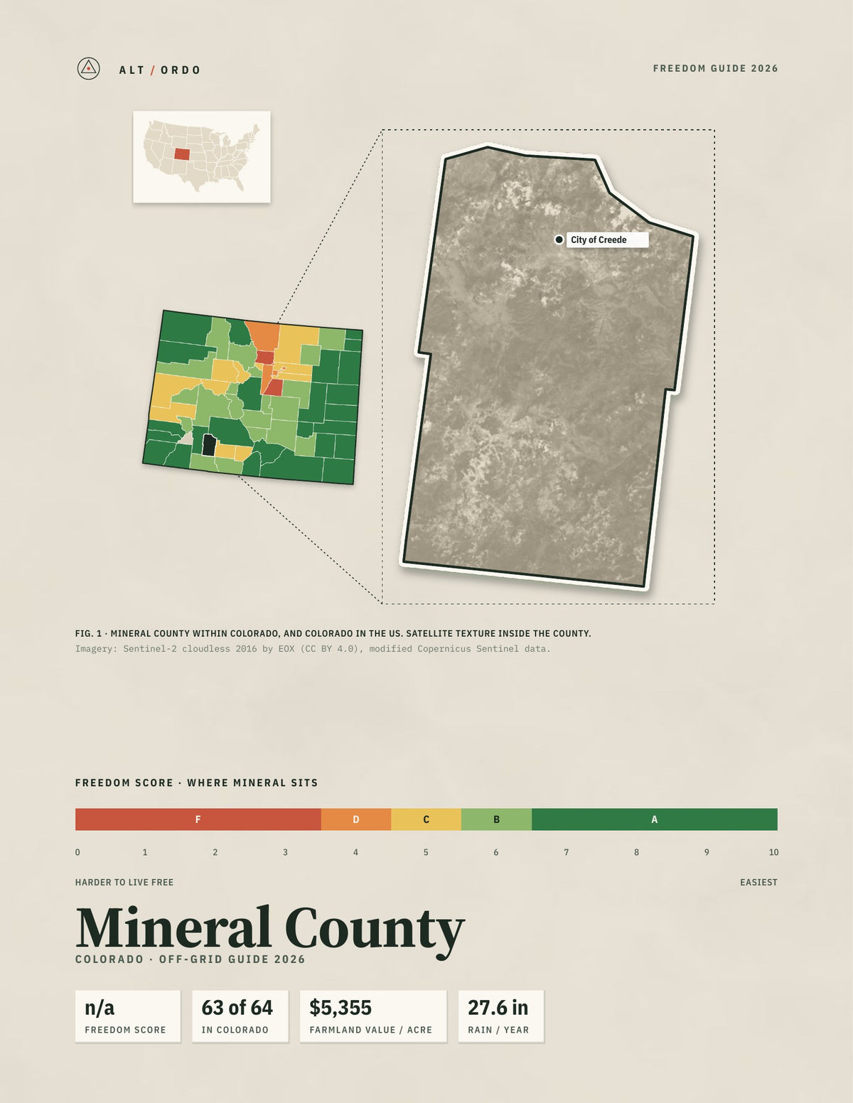 Mineral County, Colorado Off-Grid Guide 2026