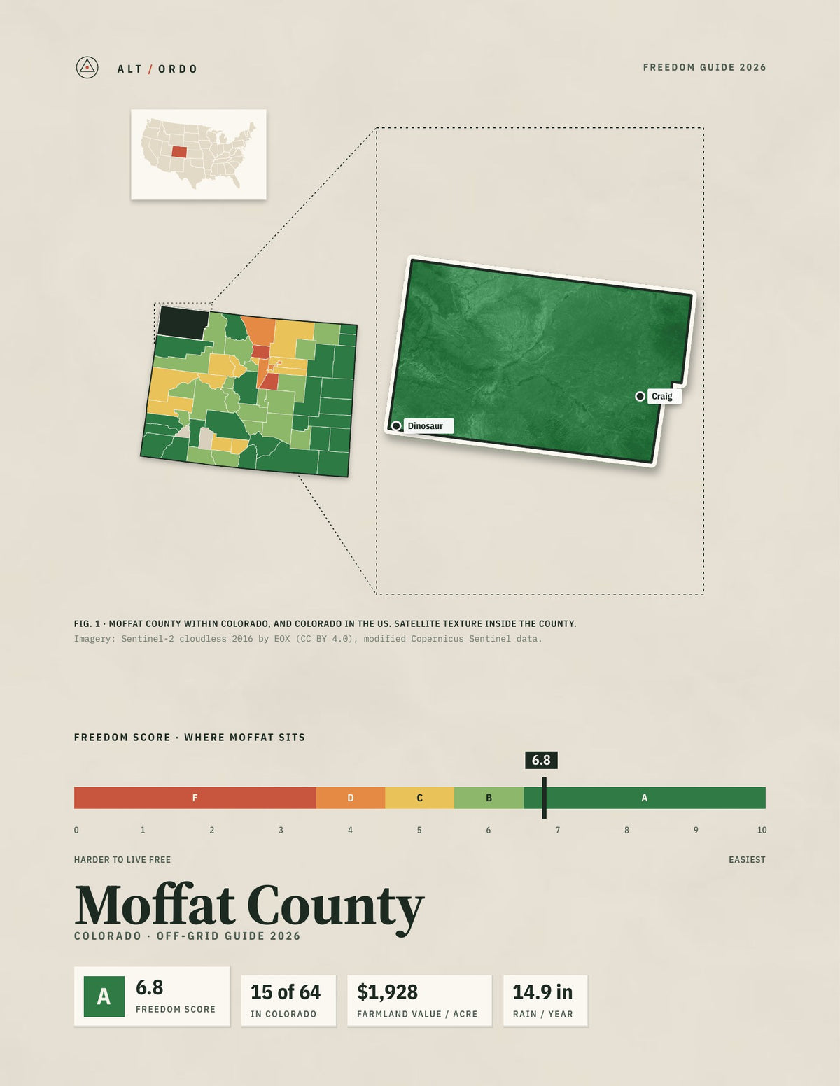 Moffat County, Colorado Off-Grid Guide 2026
