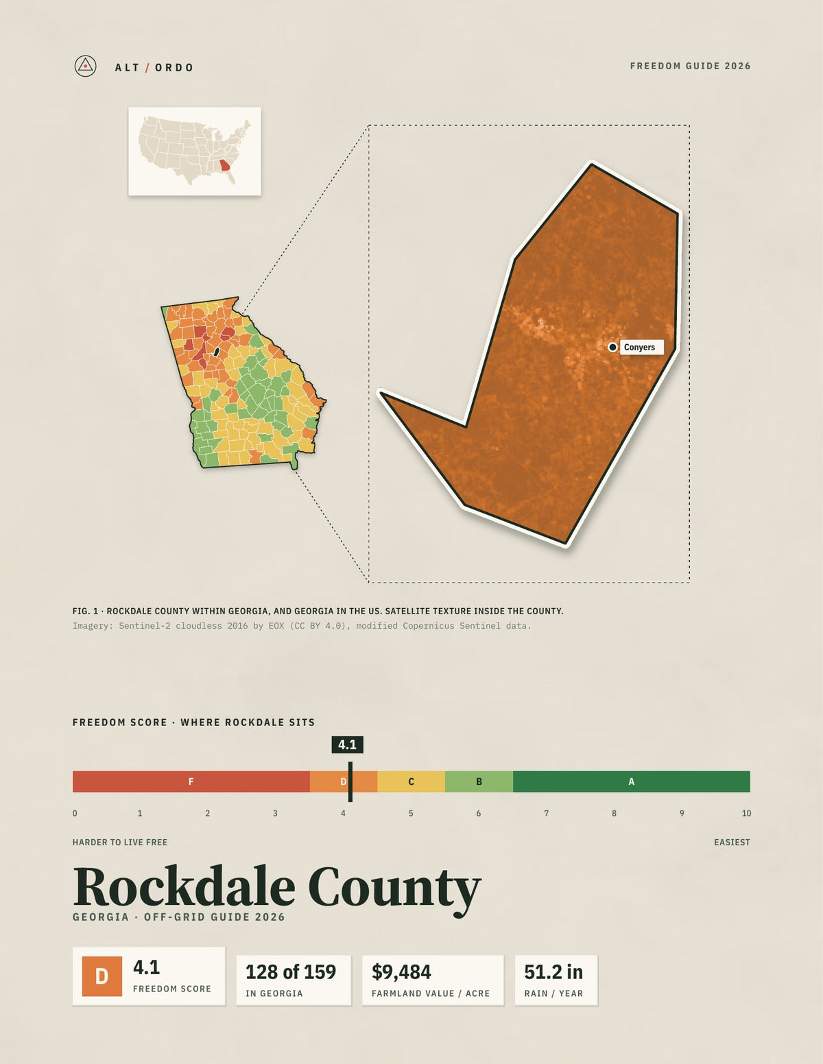 Rockdale County, Georgia Off-Grid Guide 2026