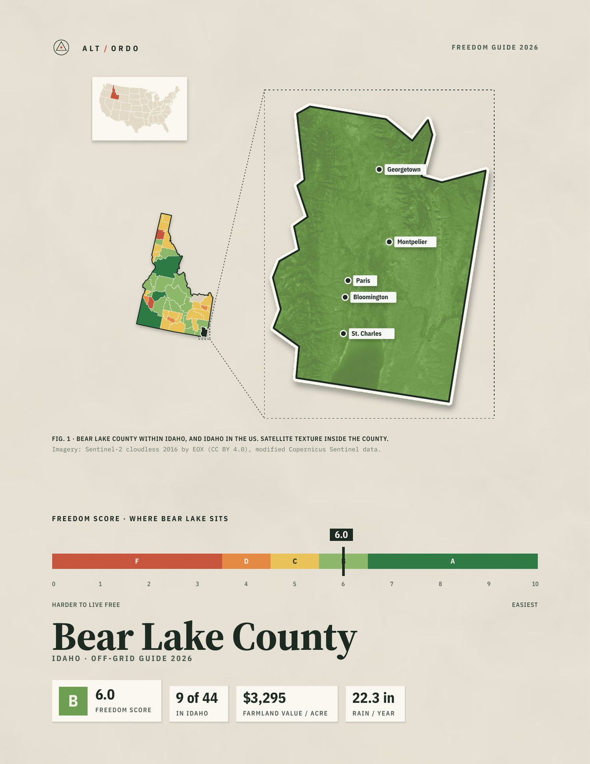 Bear Lake County, Idaho Off-Grid Guide 2026