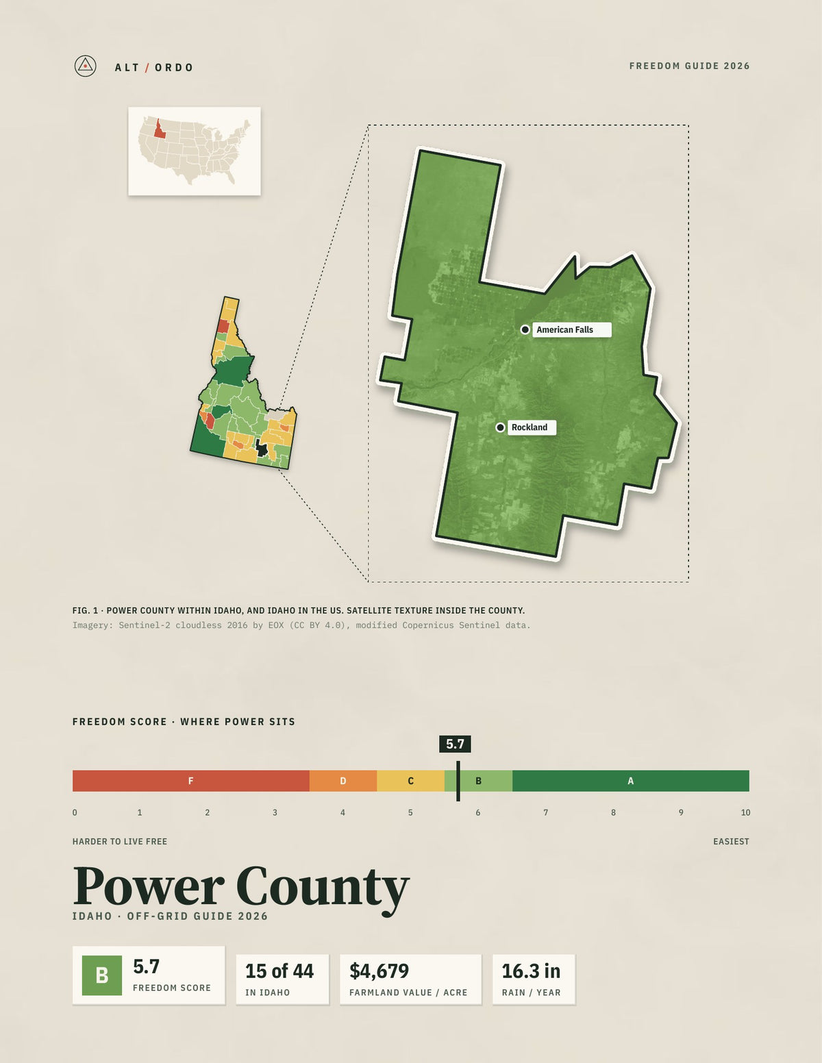 Power County, Idaho Off-Grid Guide 2026