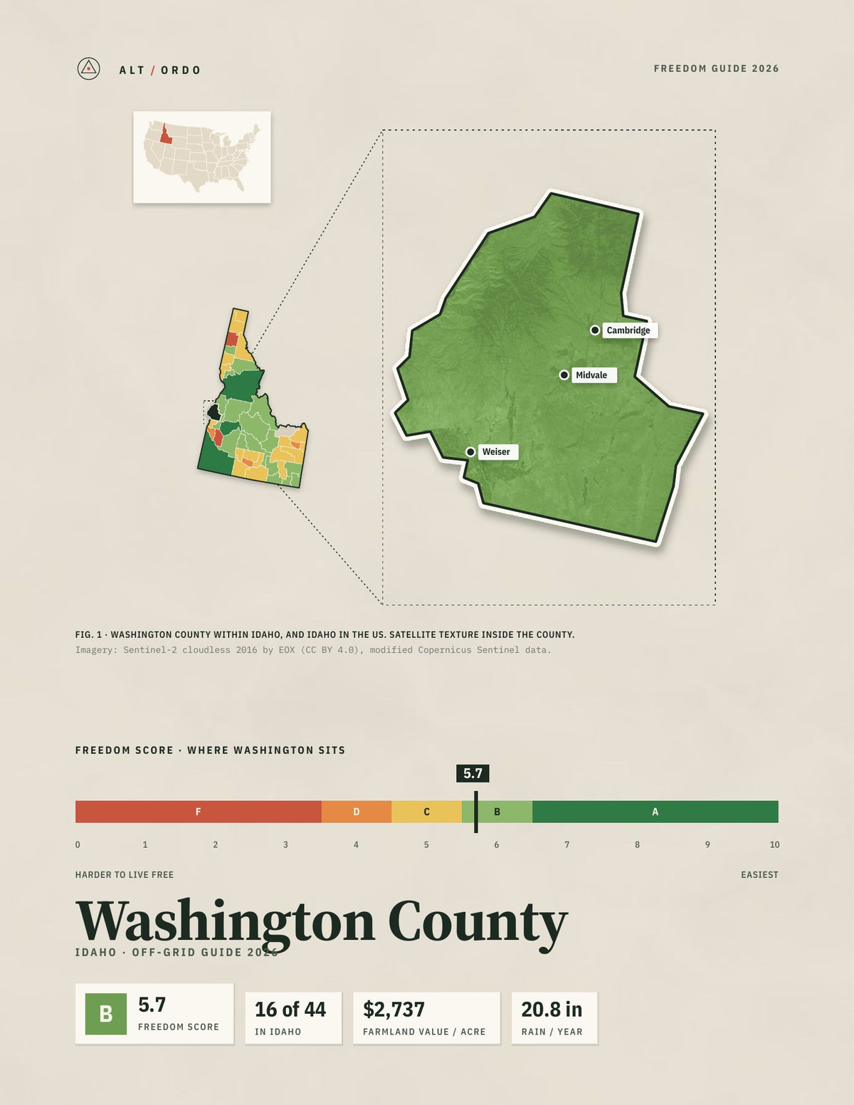 Washington County, Idaho Off-Grid Guide 2026