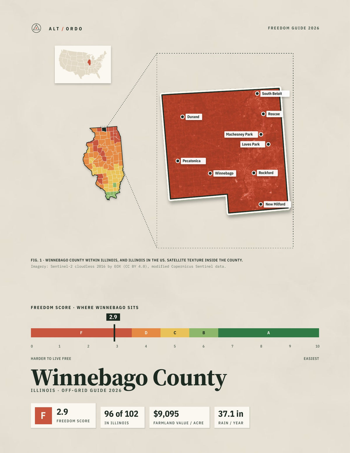 Winnebago County, Illinois Off-Grid Guide 2026