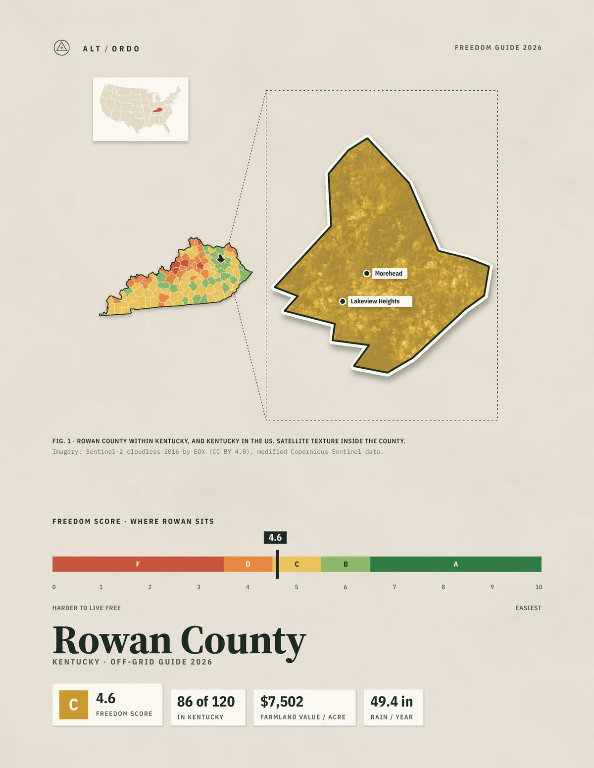Rowan County, Kentucky Off-Grid Guide 2026