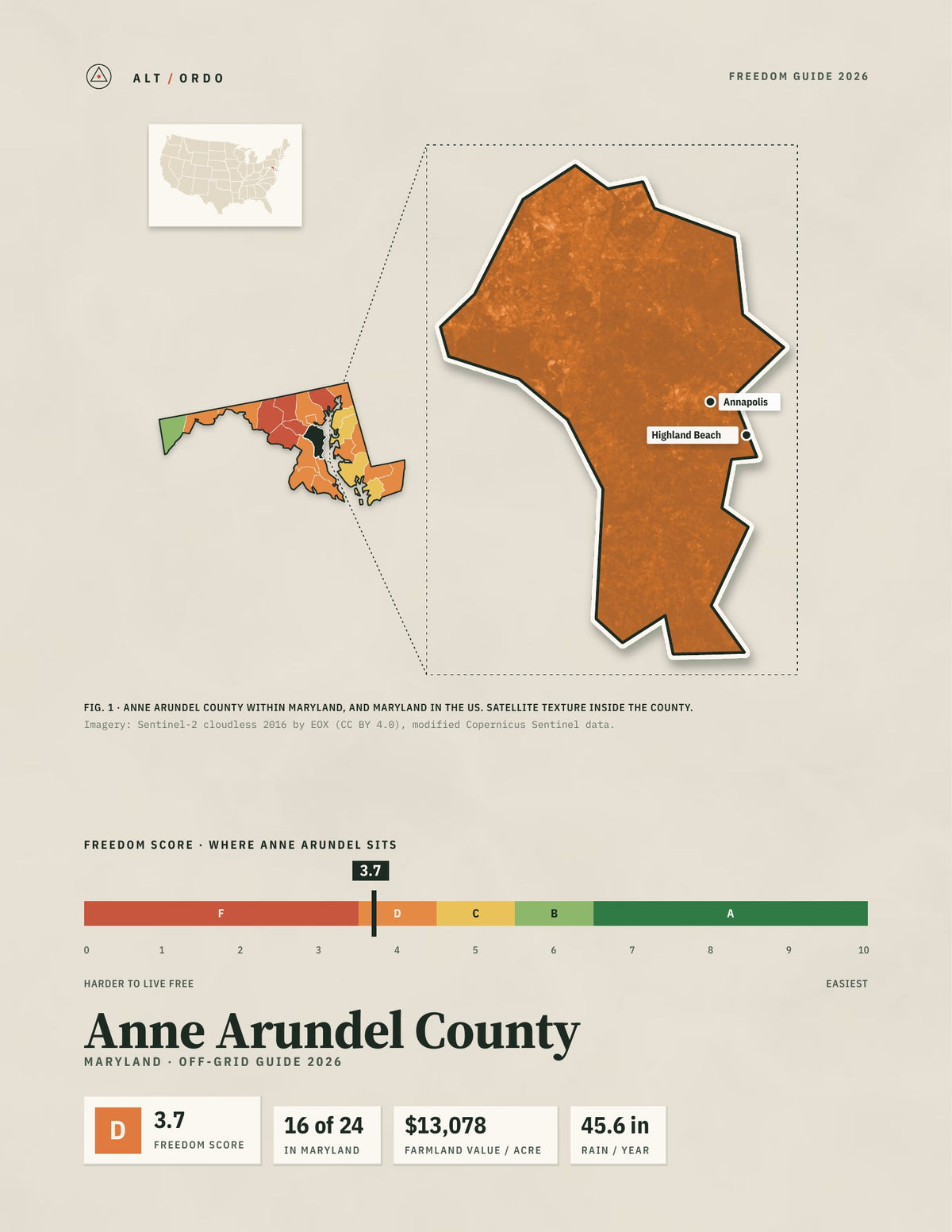 Anne Arundel County, Maryland Off-Grid Guide 2026
