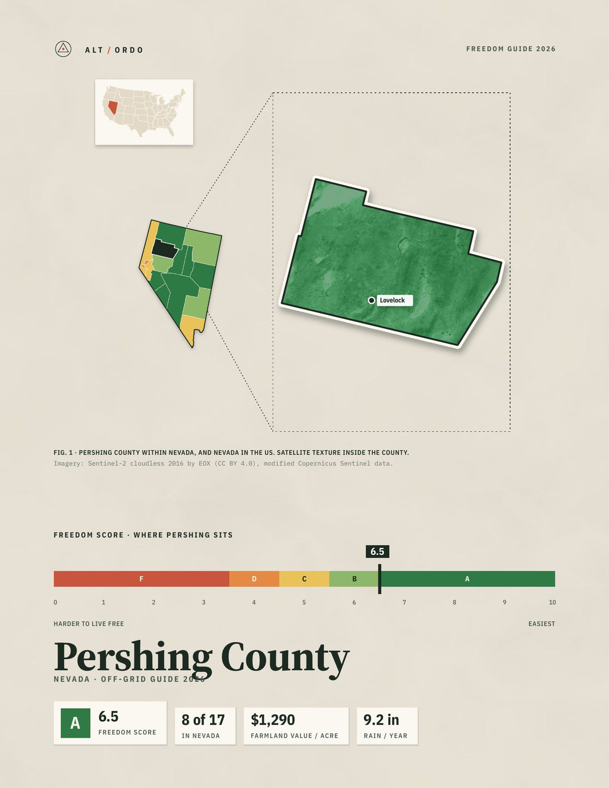 Pershing County, Nevada Off-Grid Guide 2026