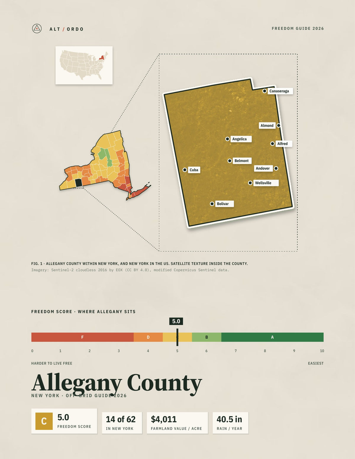 Allegany County, New York Off-Grid Guide 2026