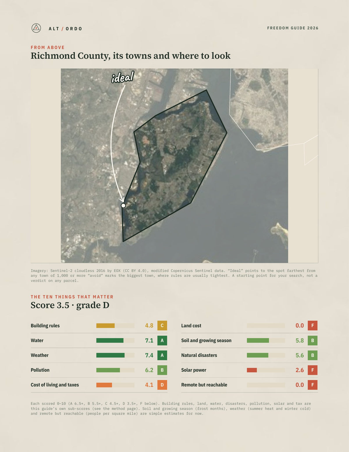 Richmond County, New York Off-Grid Guide 2026 from above