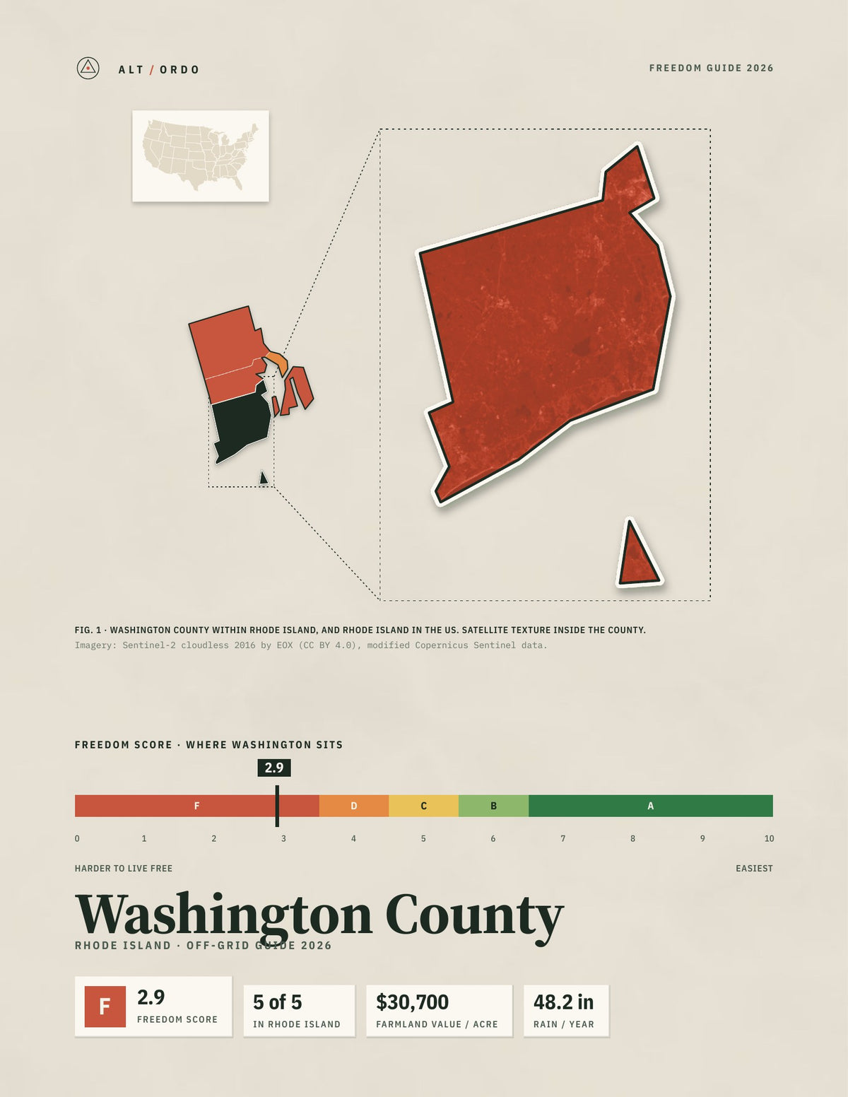 Washington County, Rhode Island Off-Grid Guide 2026