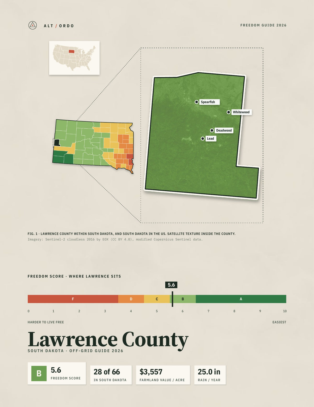 Lawrence County, South Dakota Off-Grid Guide 2026