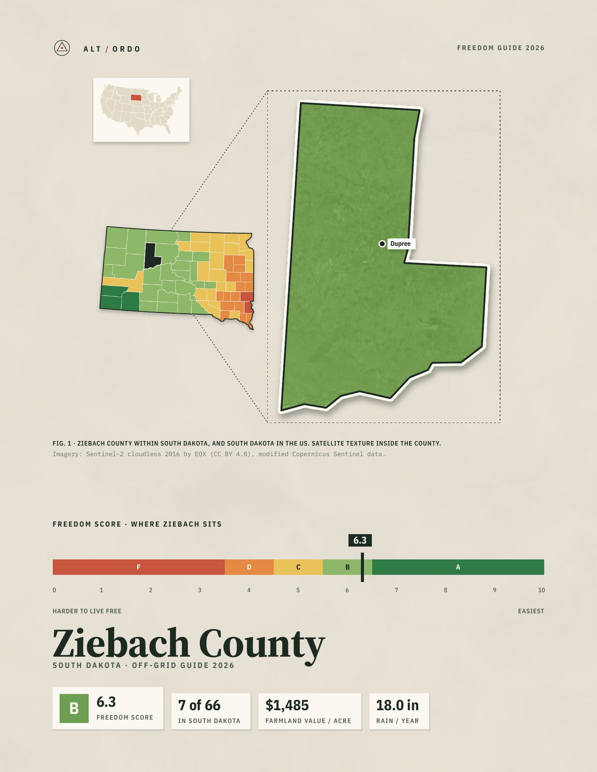 Ziebach County, South Dakota Off-Grid Guide 2026