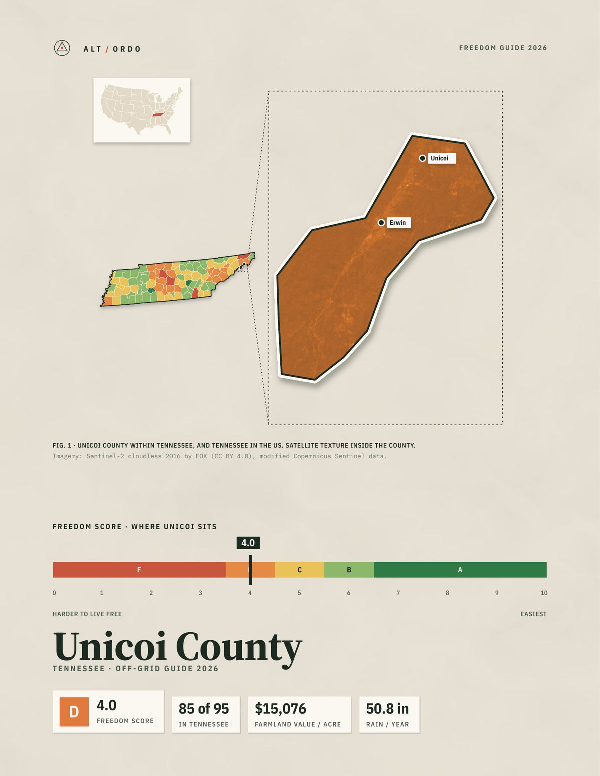 Unicoi County, Tennessee Off-Grid Guide 2026