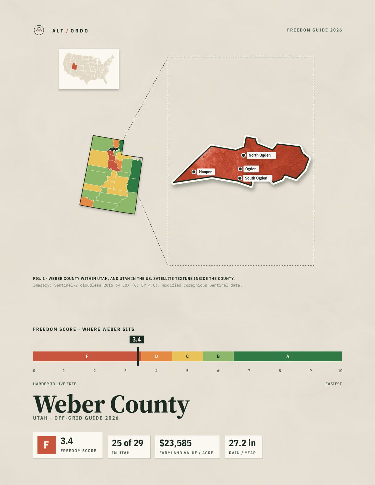 Weber County, Utah Off-Grid Guide 2026