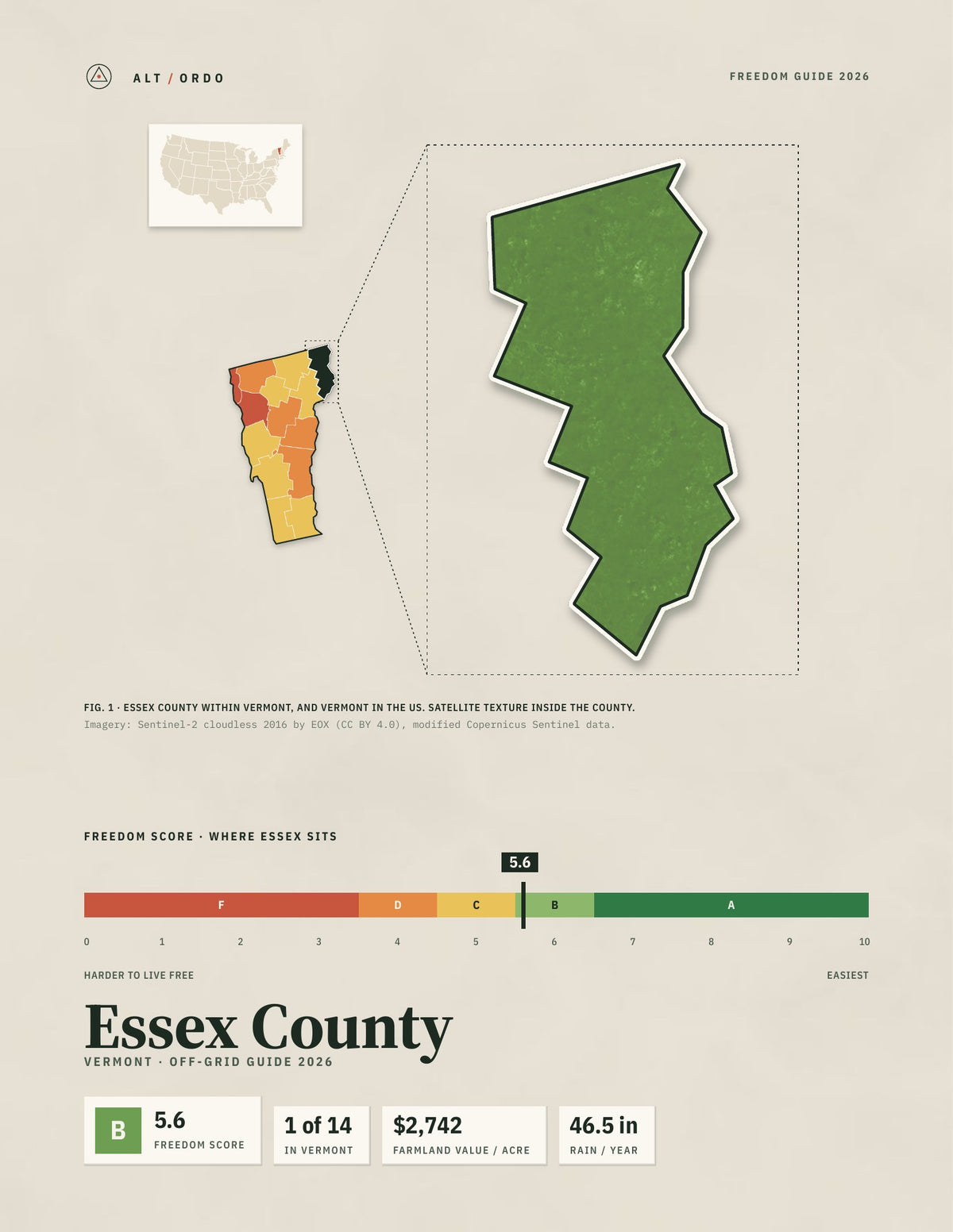 Essex County, Vermont Off-Grid Guide 2026