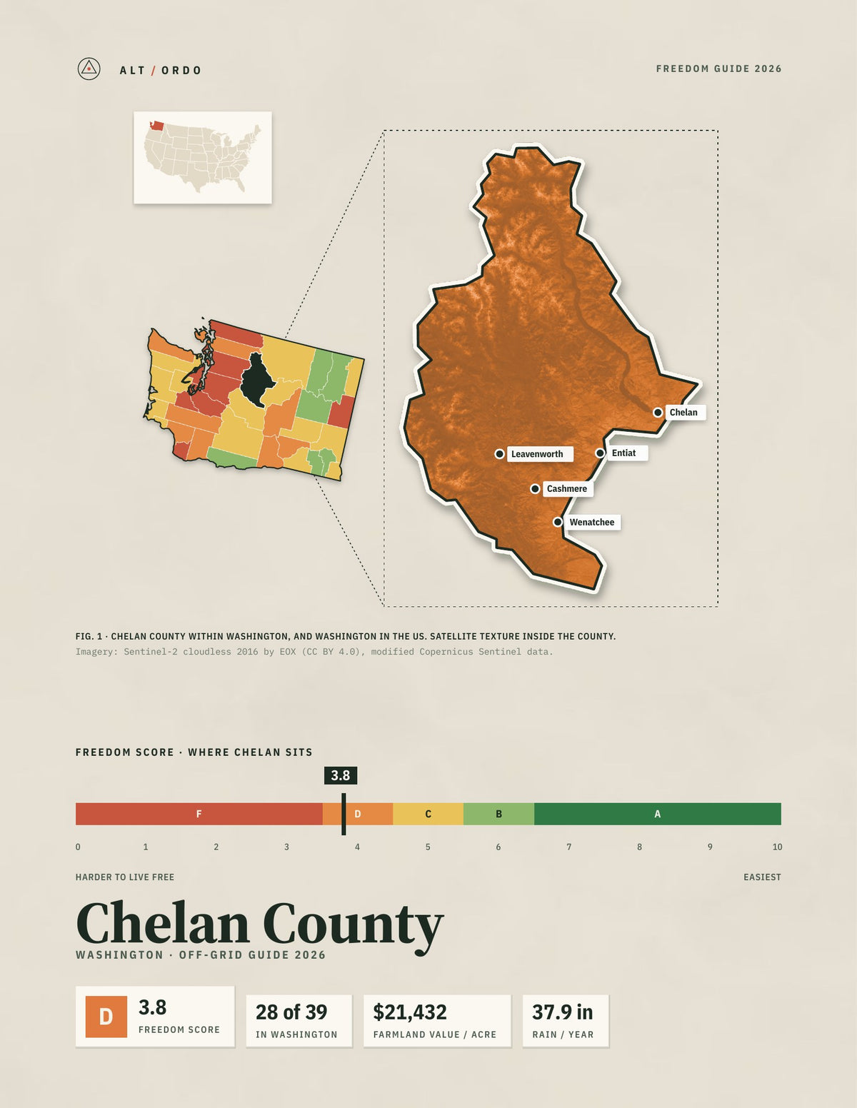 Chelan County, Washington Off-Grid Guide 2026