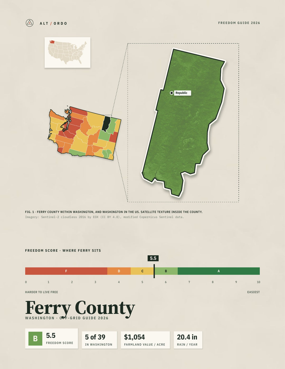 Ferry County, Washington Off-Grid Guide 2026
