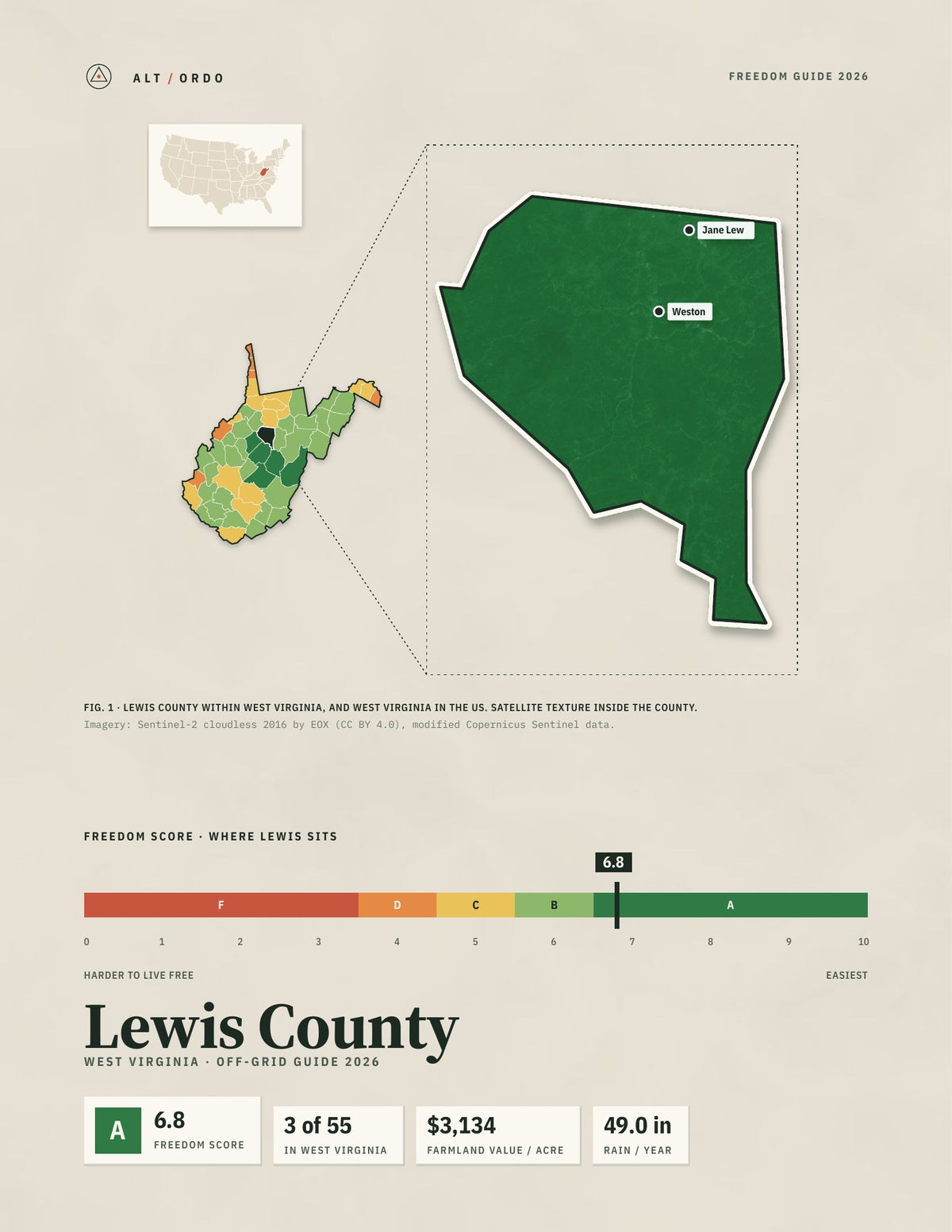 Lewis County, West Virginia Off-Grid Guide 2026