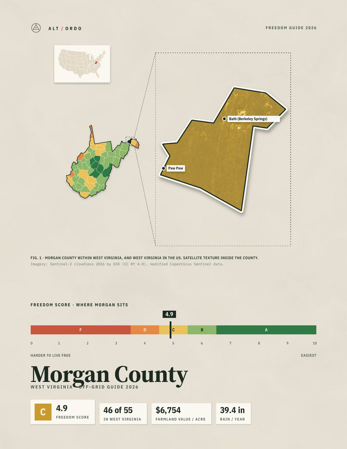 Morgan County, West Virginia Off-Grid Guide 2026