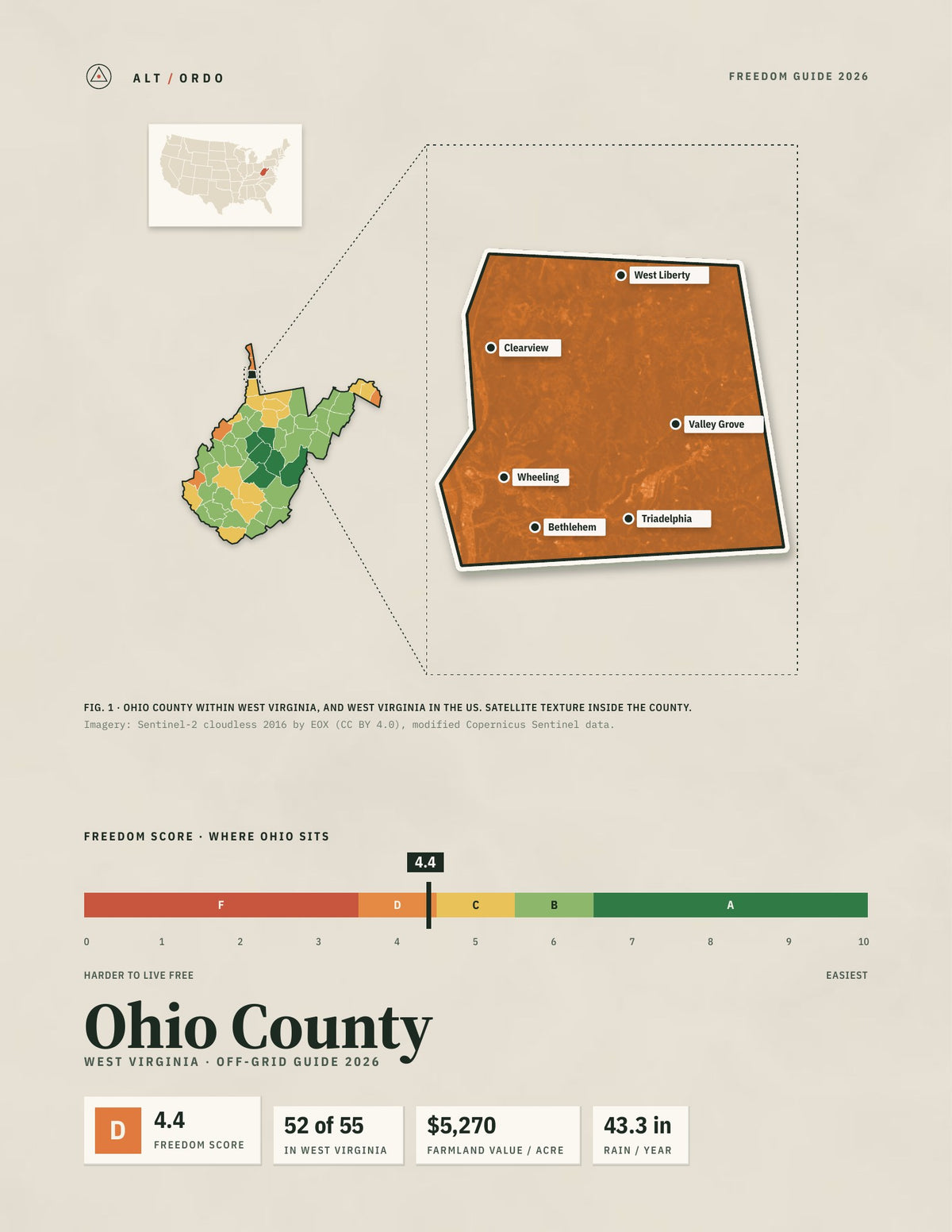 Ohio County, West Virginia Off-Grid Guide 2026