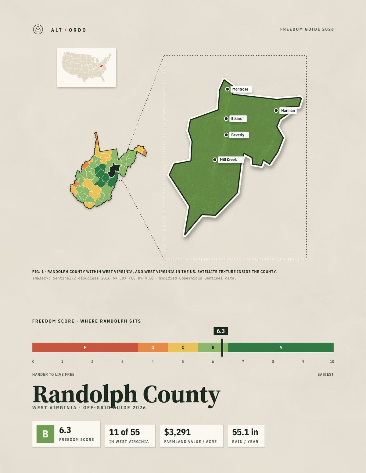 Randolph County, West Virginia Off-Grid Guide 2026