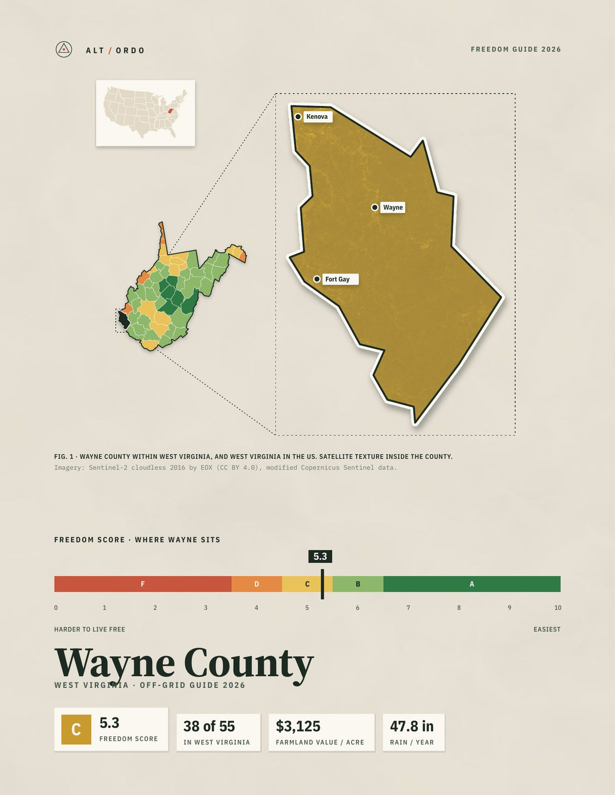 Wayne County, West Virginia Off-Grid Guide 2026