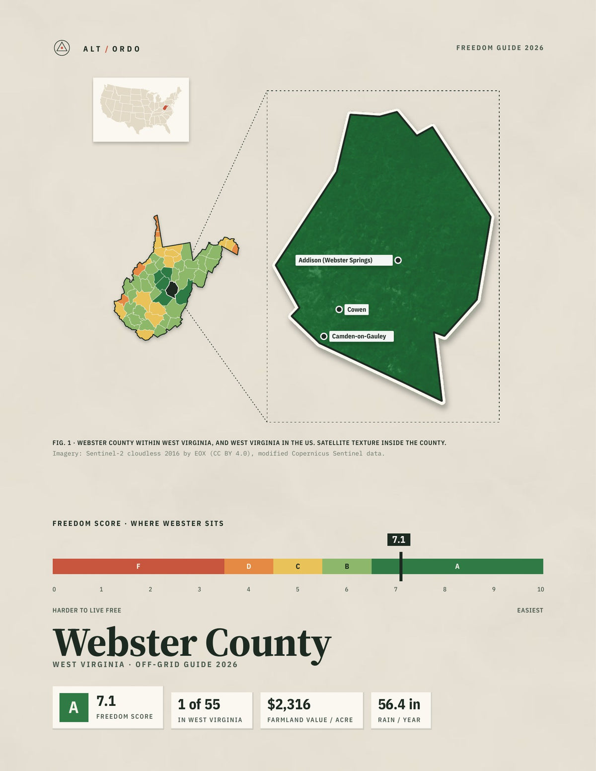 Webster County, West Virginia Off-Grid Guide 2026