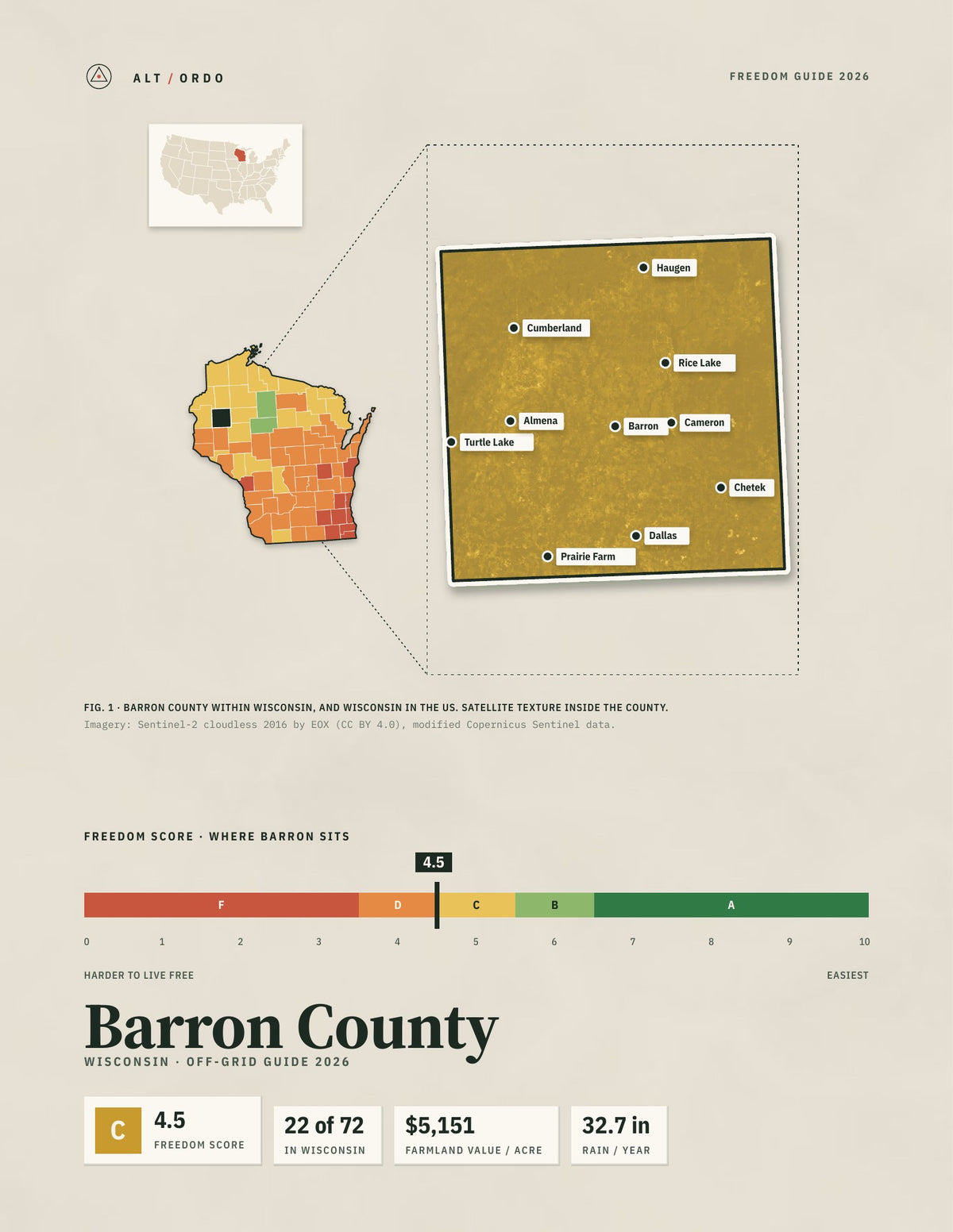 Barron County, Wisconsin Off-Grid Guide 2026