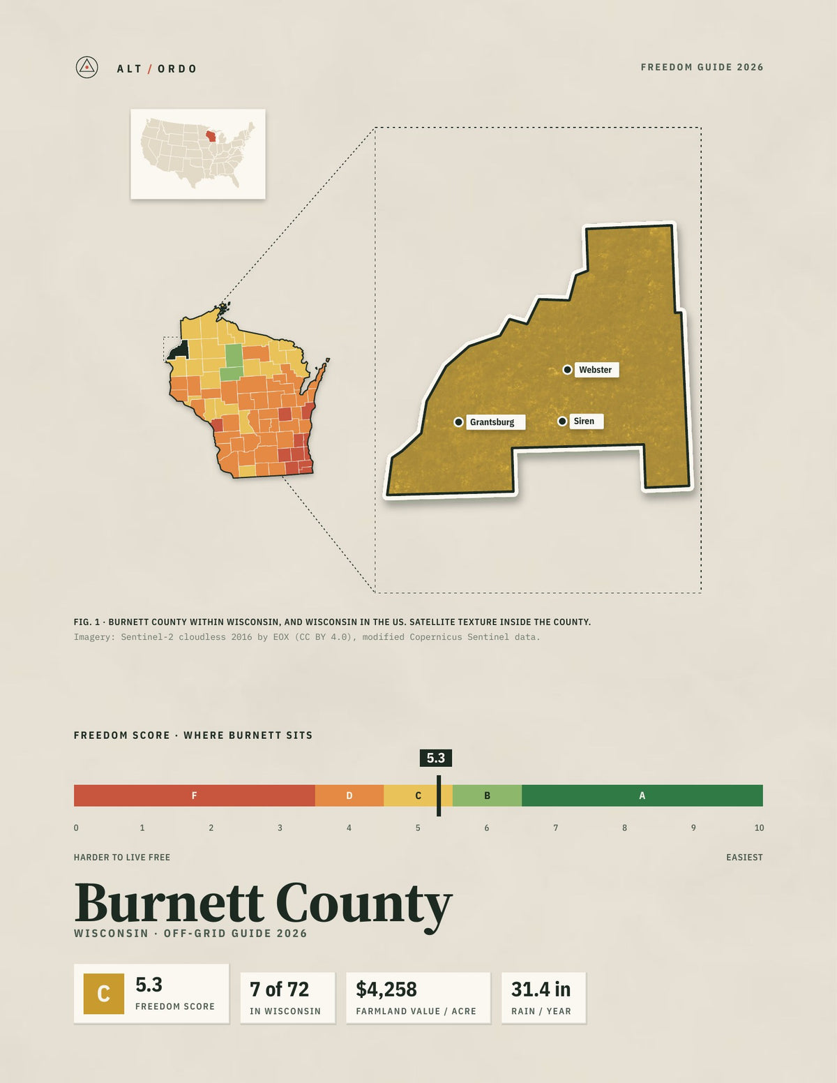 Burnett County, Wisconsin Off-Grid Guide 2026