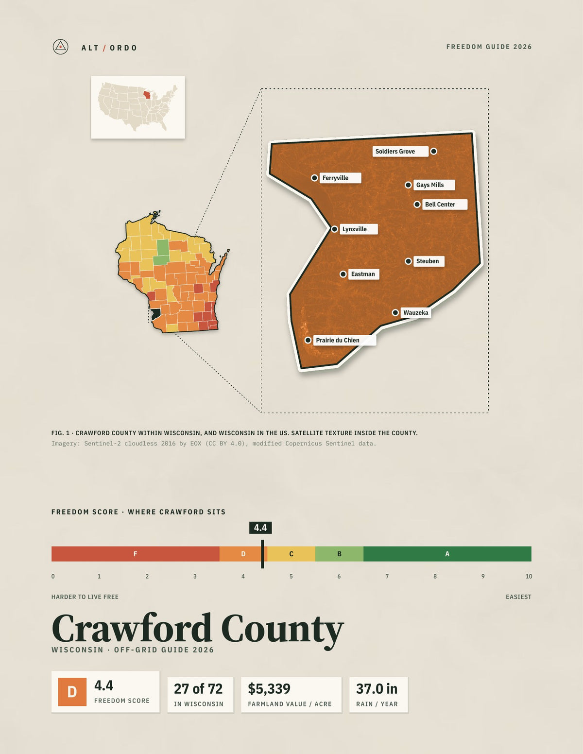 Crawford County, Wisconsin Off-Grid Guide 2026