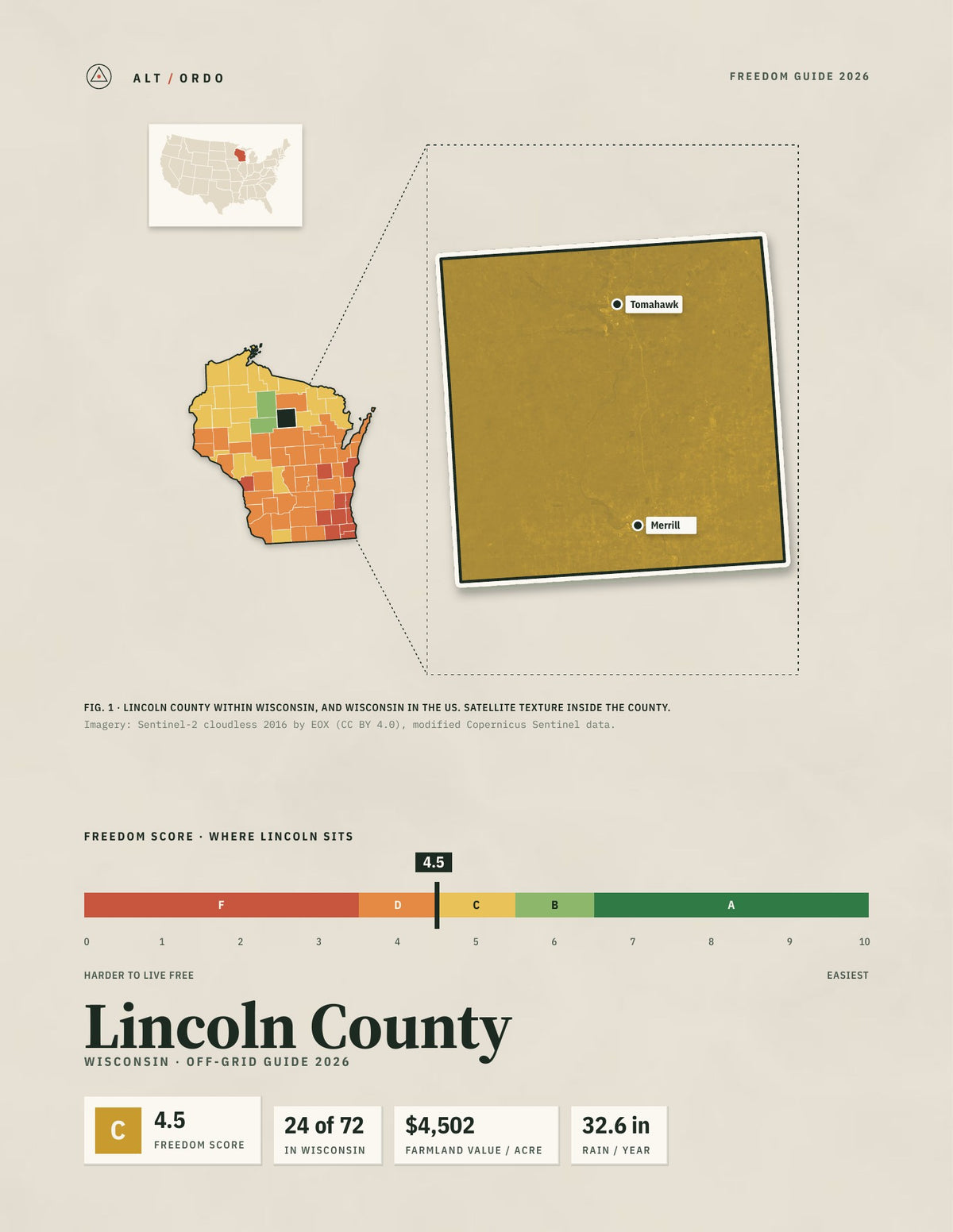 Lincoln County, Wisconsin Off-Grid Guide 2026