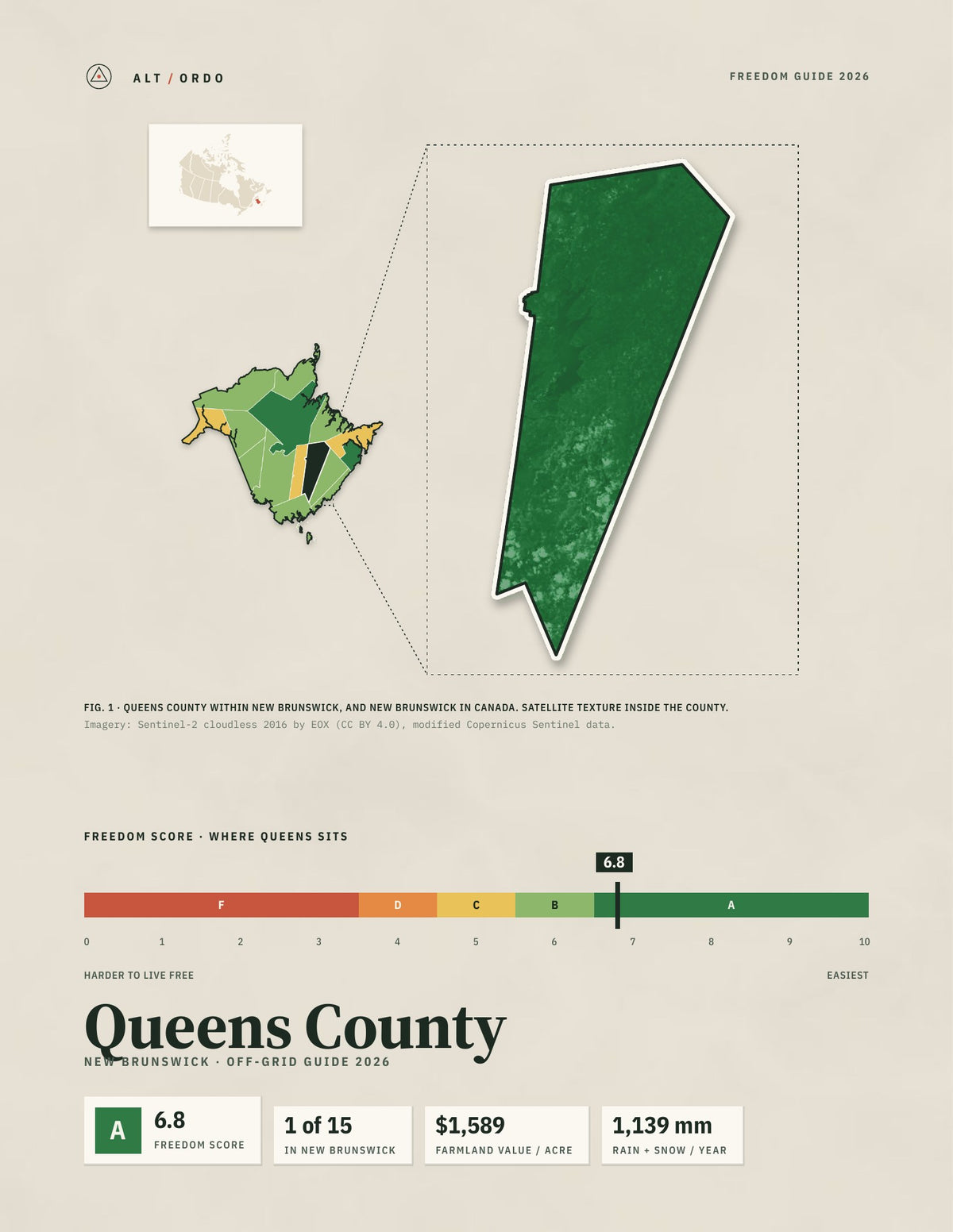 Queens County, New Brunswick Off-Grid Guide 2026