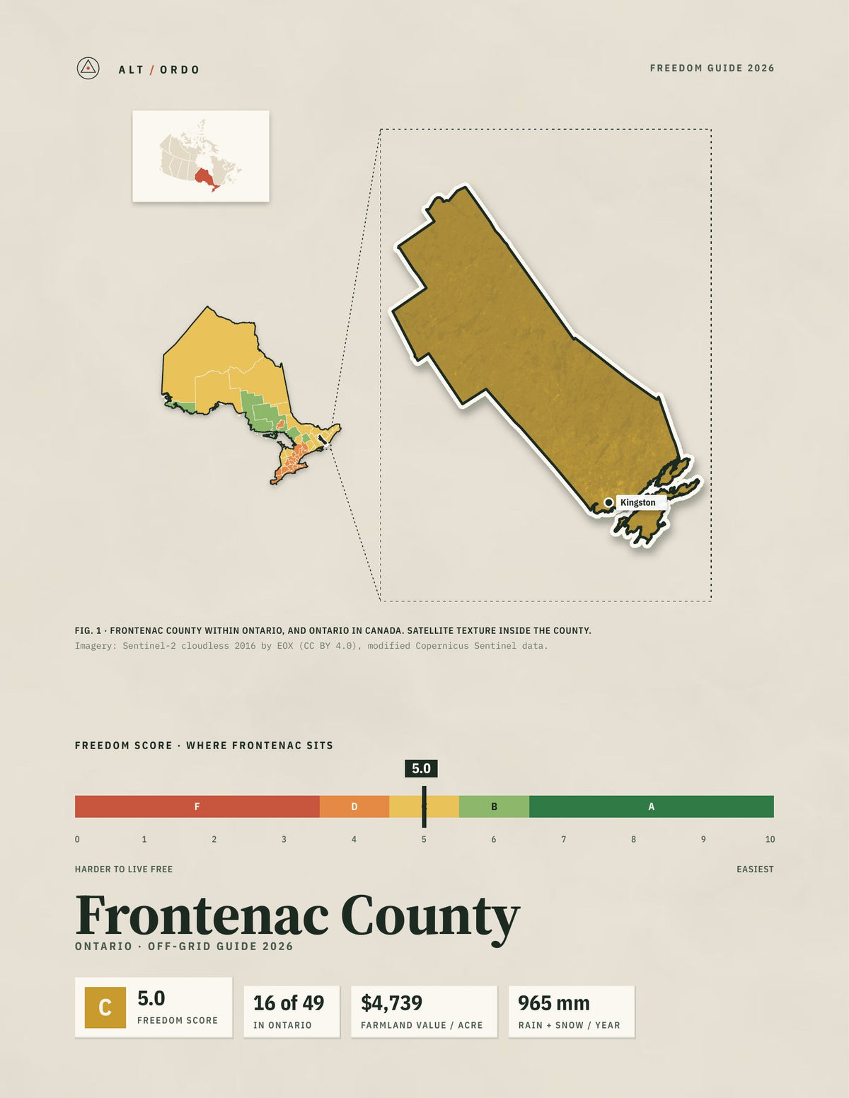 Frontenac County, Ontario Off-Grid Guide 2026