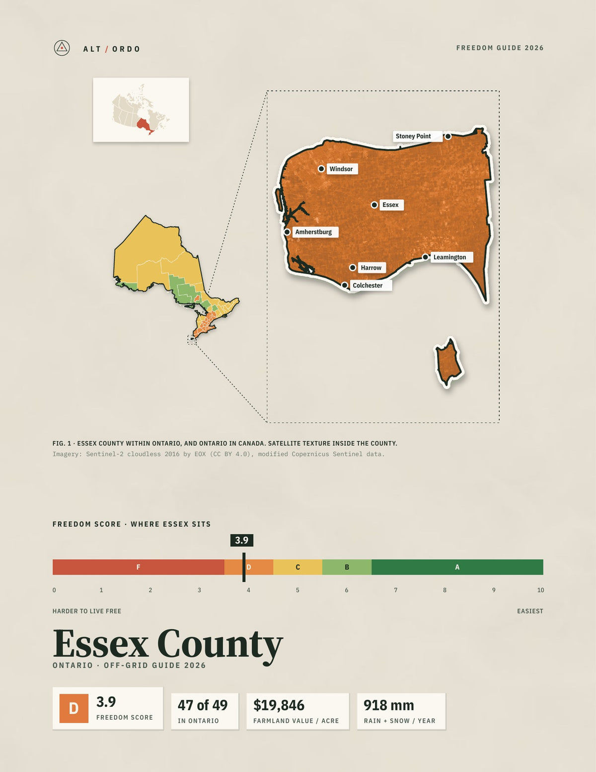 Essex County, Ontario Off-Grid Guide 2026