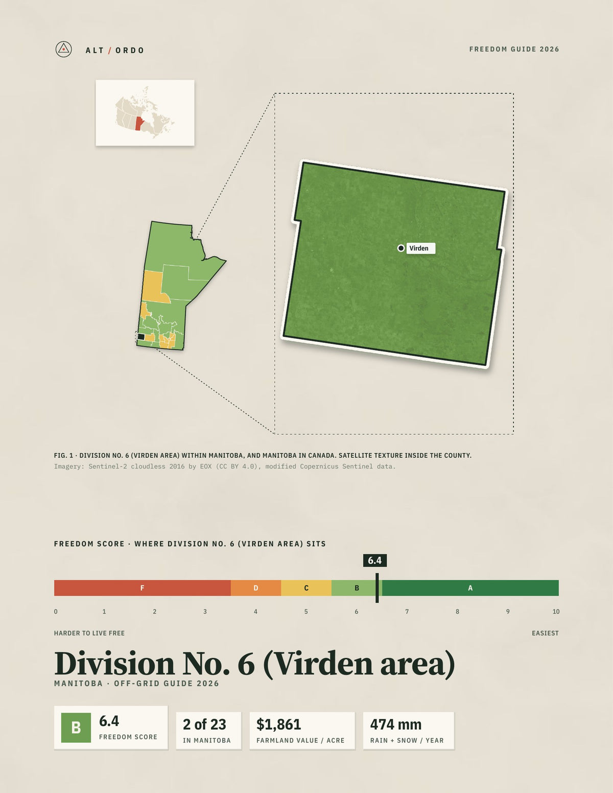 Division No. 6 (Virden area), Manitoba Off-Grid Guide 2026
