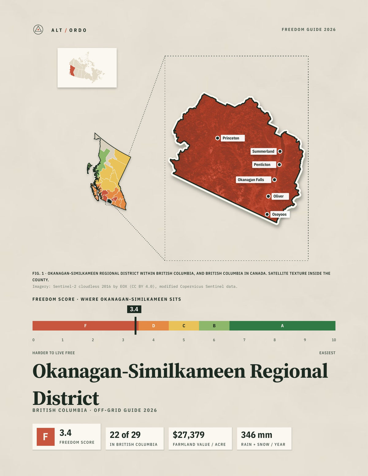 Okanagan-Similkameen Regional District, British Columbia Off-Grid Guide 2026