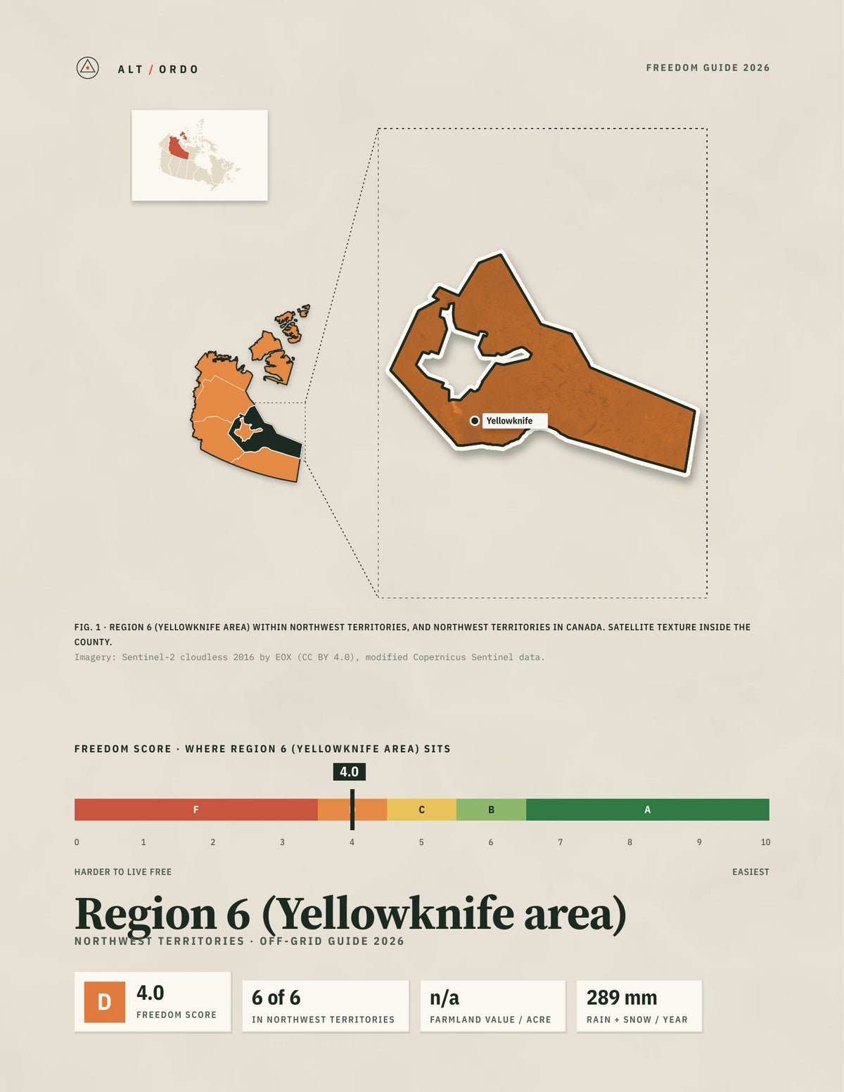 Region 6 (Yellowknife area), Northwest Territories Off-Grid Guide 2026