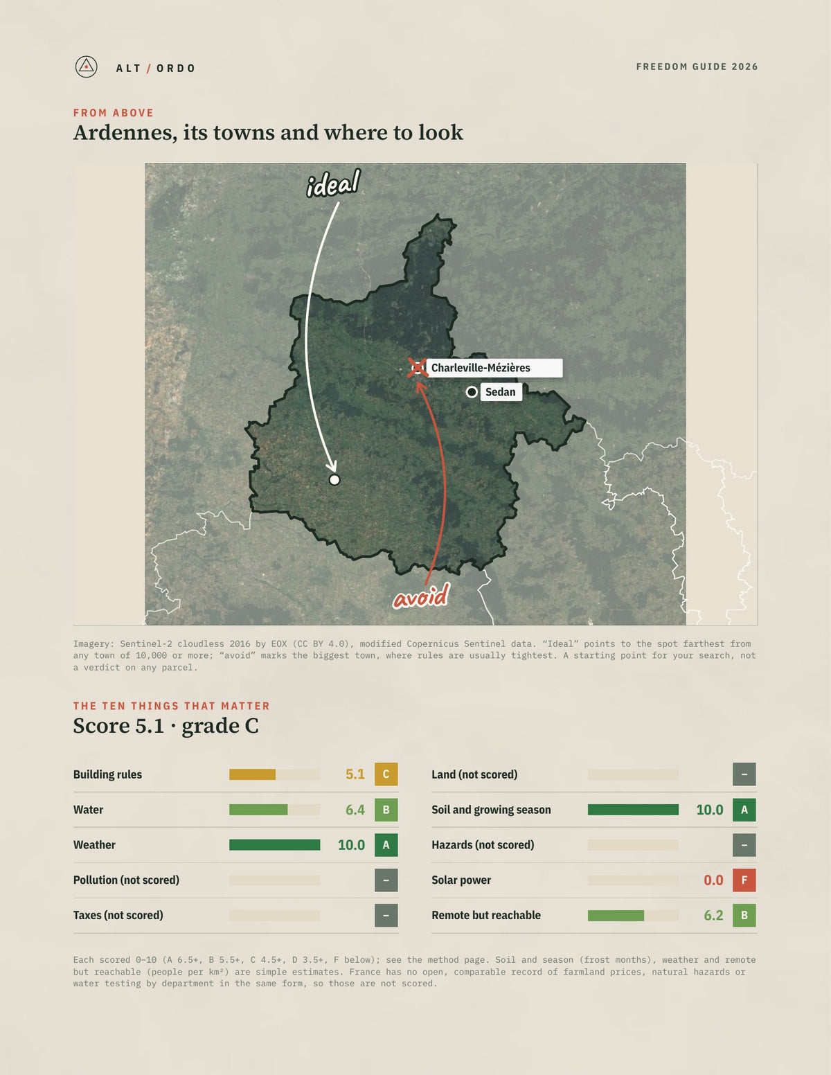 Ardennes, France Off-Grid Guide 2026 from above