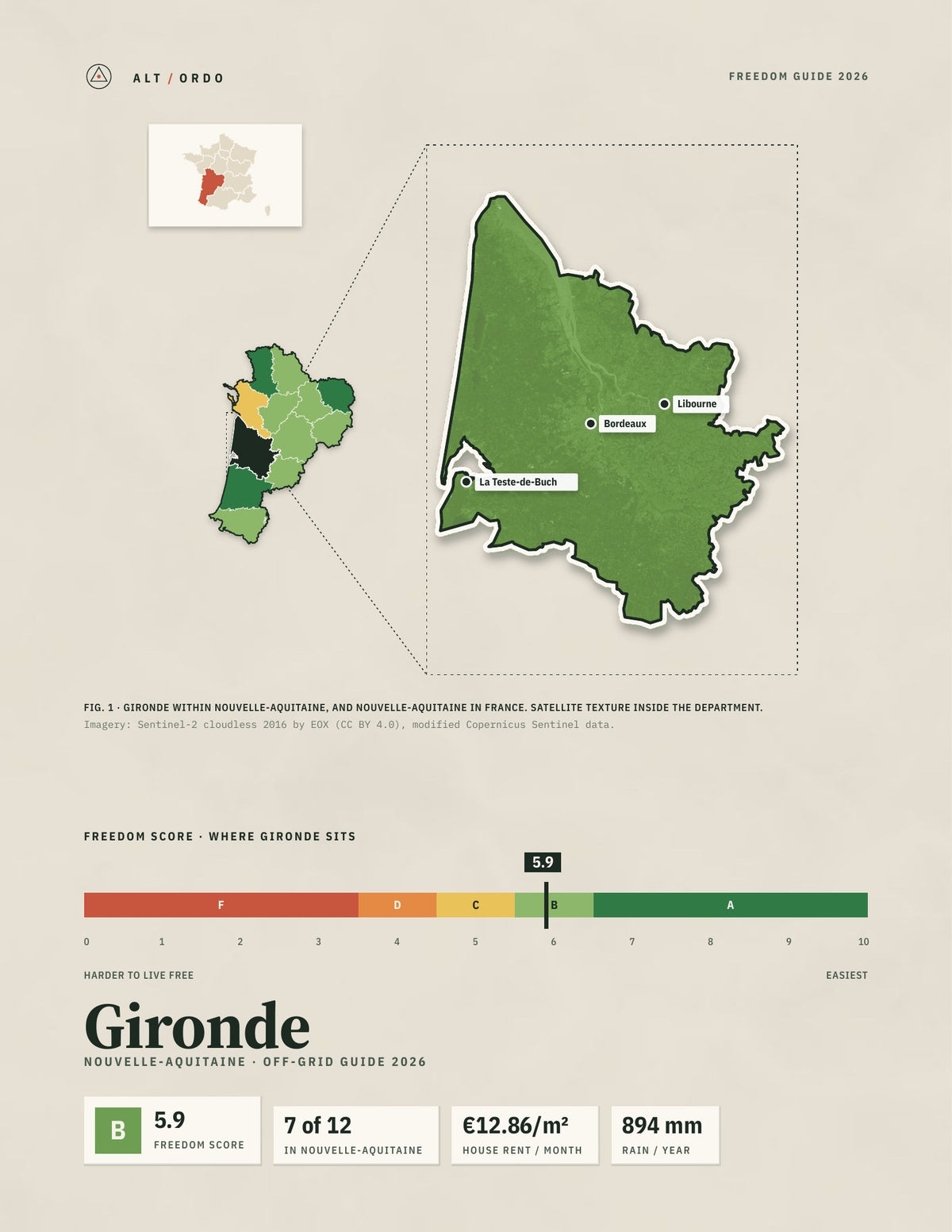 Gironde, France Off-Grid Guide 2026
