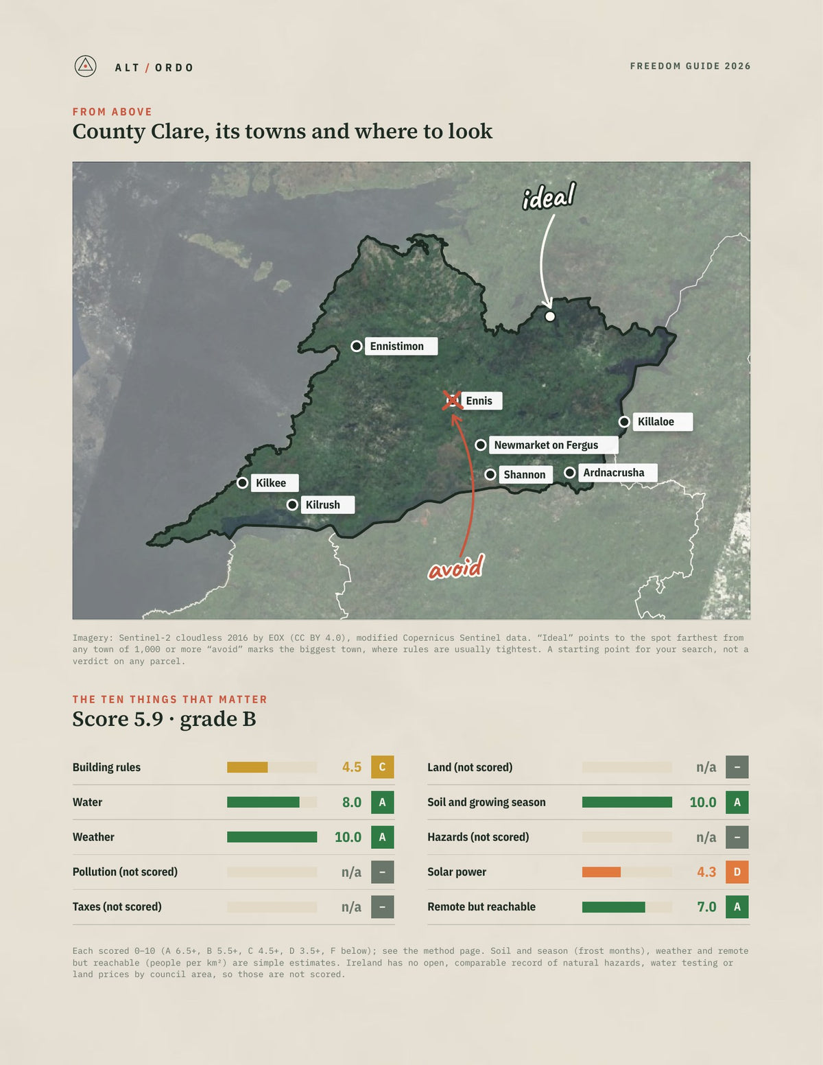 County Clare, Munster Off-Grid Guide 2026 from above