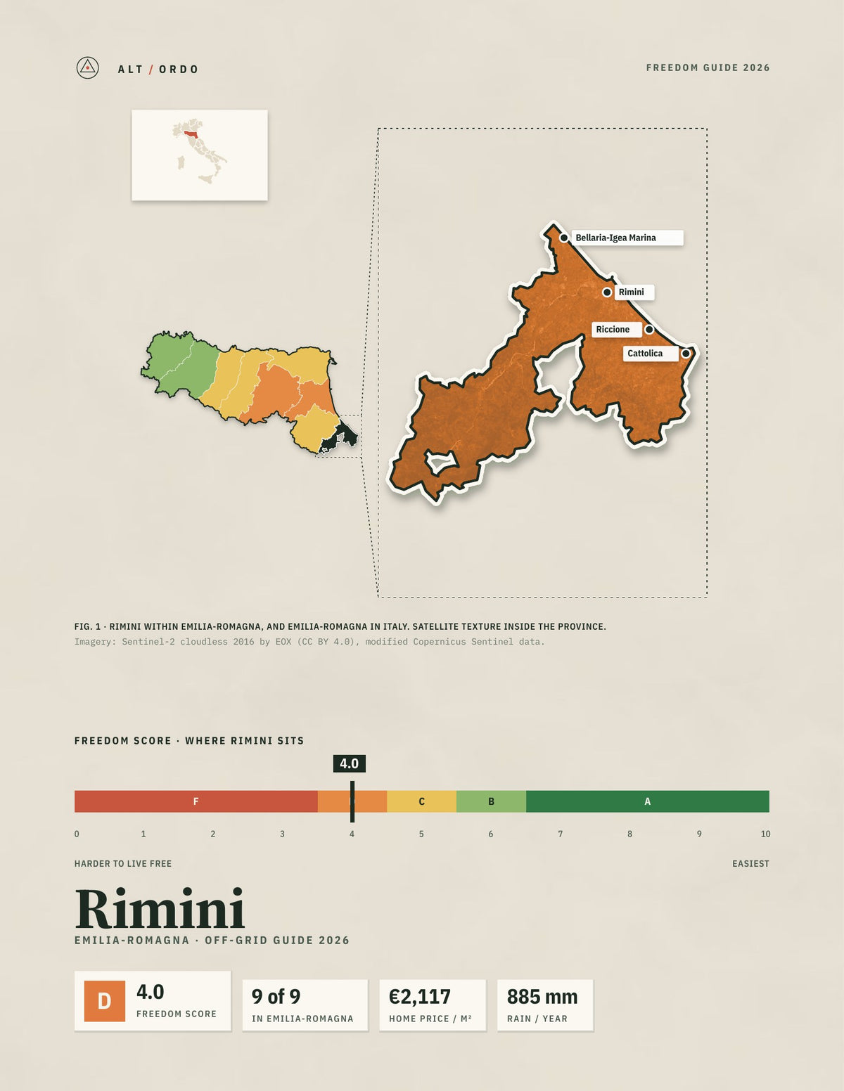 Rimini, Italy Off-Grid Guide 2026