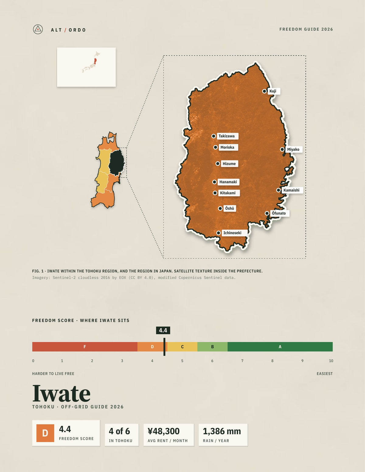 Iwate, Japan Off-Grid Guide 2026
