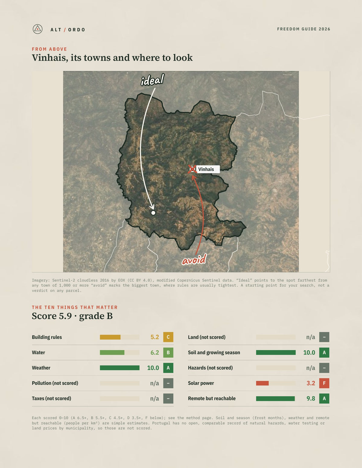 Vinhais, Portugal Off-Grid Guide 2026 from above