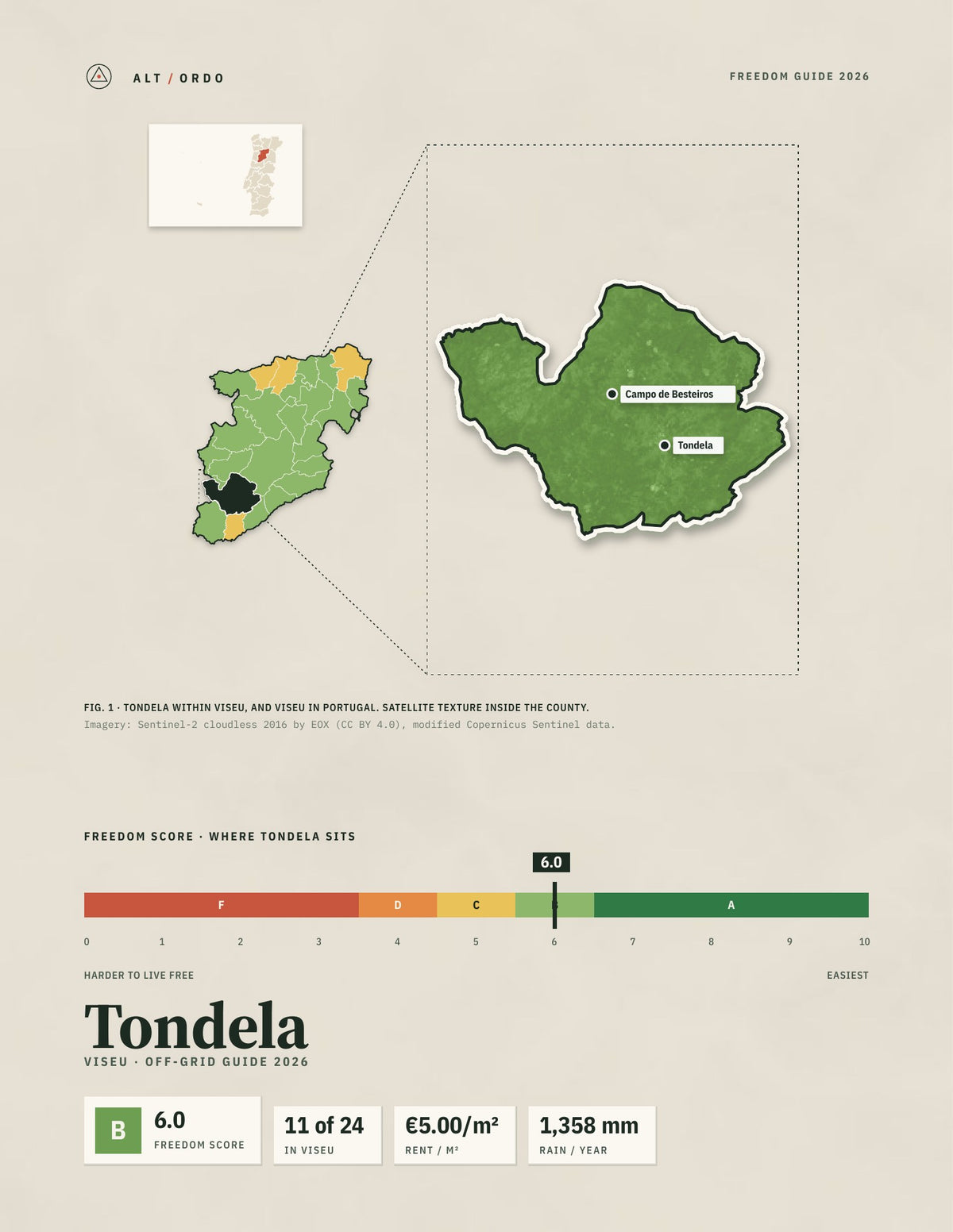 Tondela, Portugal Off-Grid Guide 2026