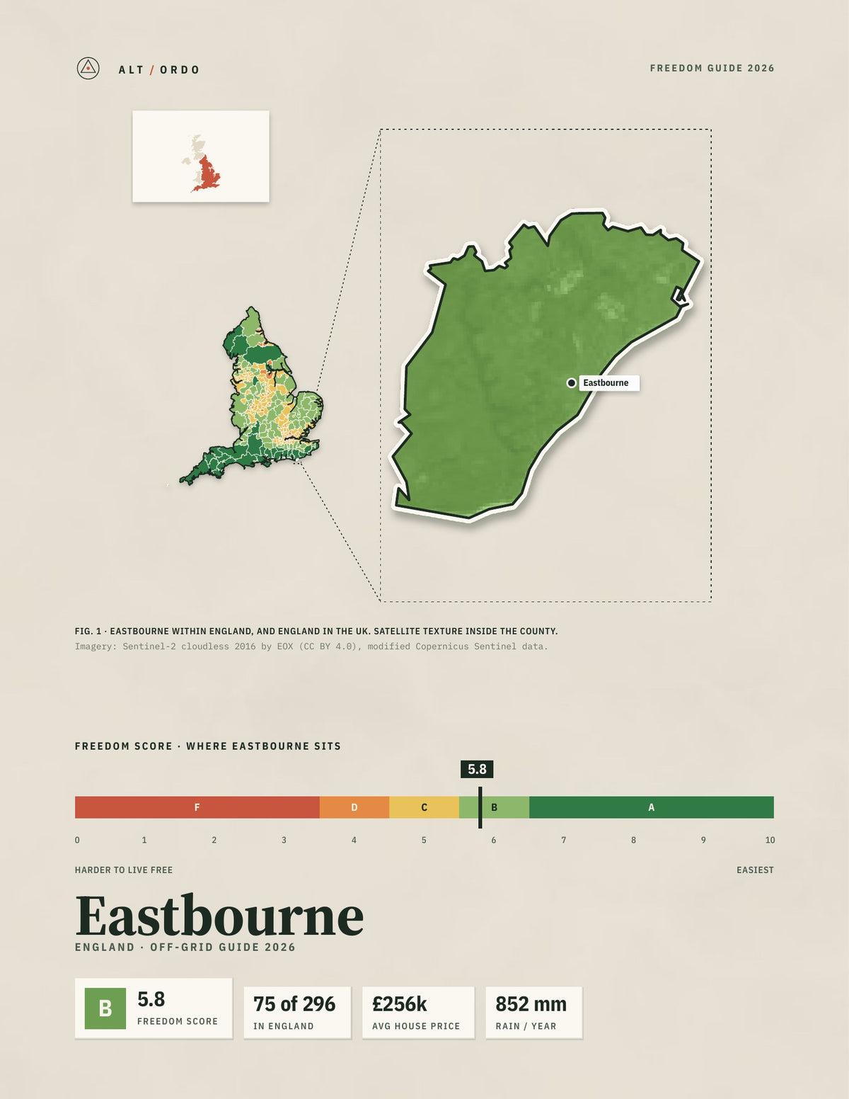 Eastbourne, England Off-Grid Guide 2026