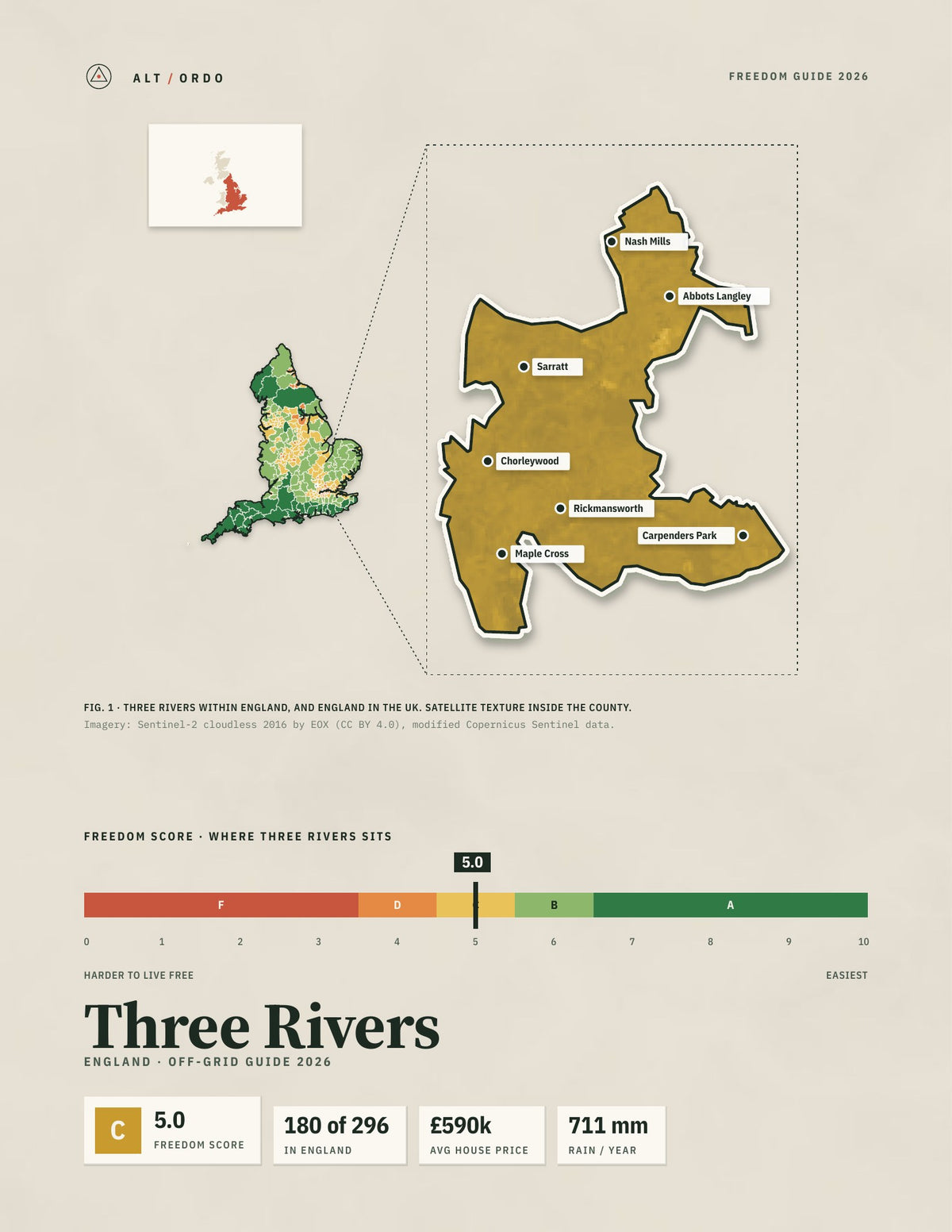 Three Rivers, England Off-Grid Guide 2026