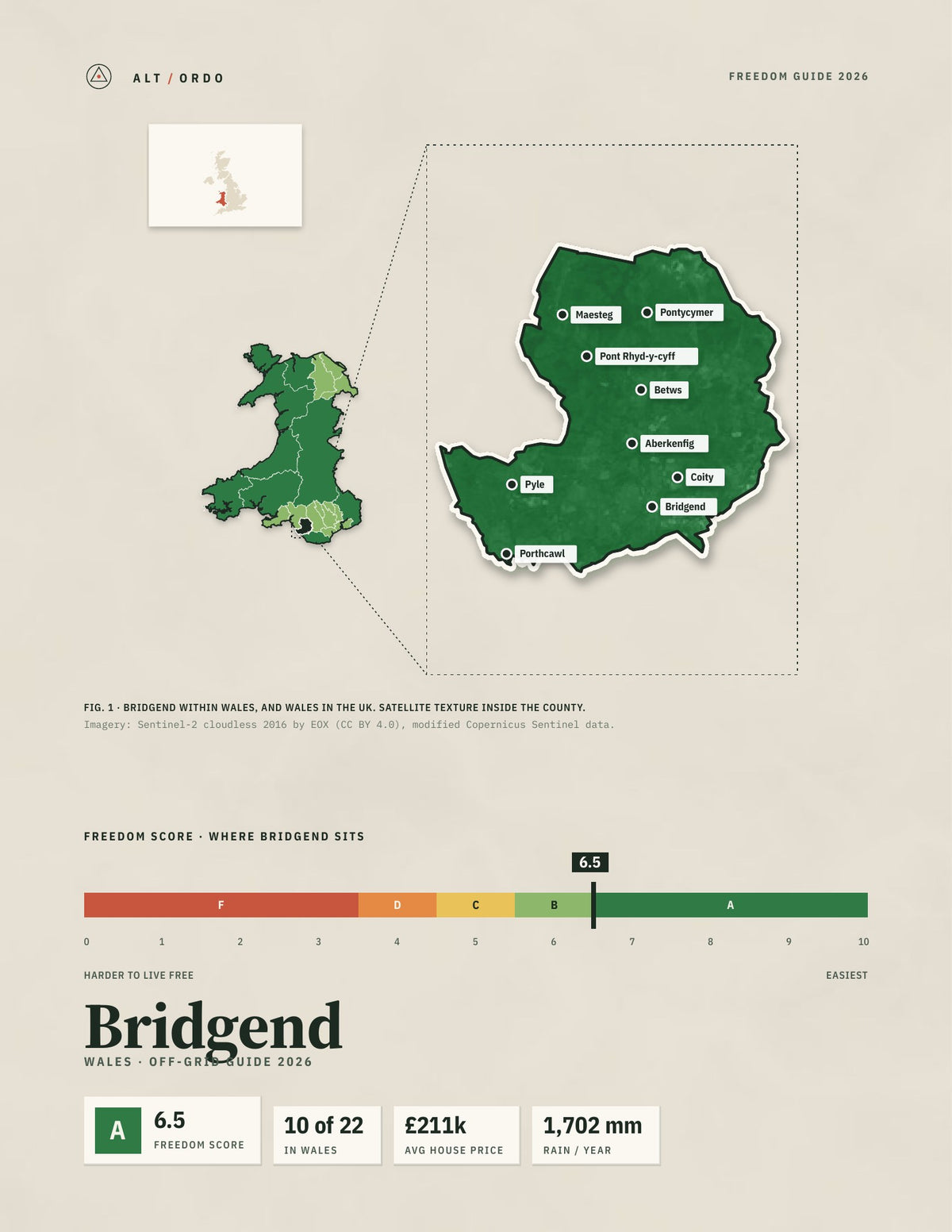 Bridgend, Wales Off-Grid Guide 2026