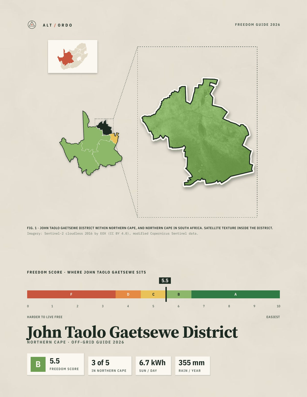 John Taolo Gaetsewe District, South Africa Off-Grid Guide 2026